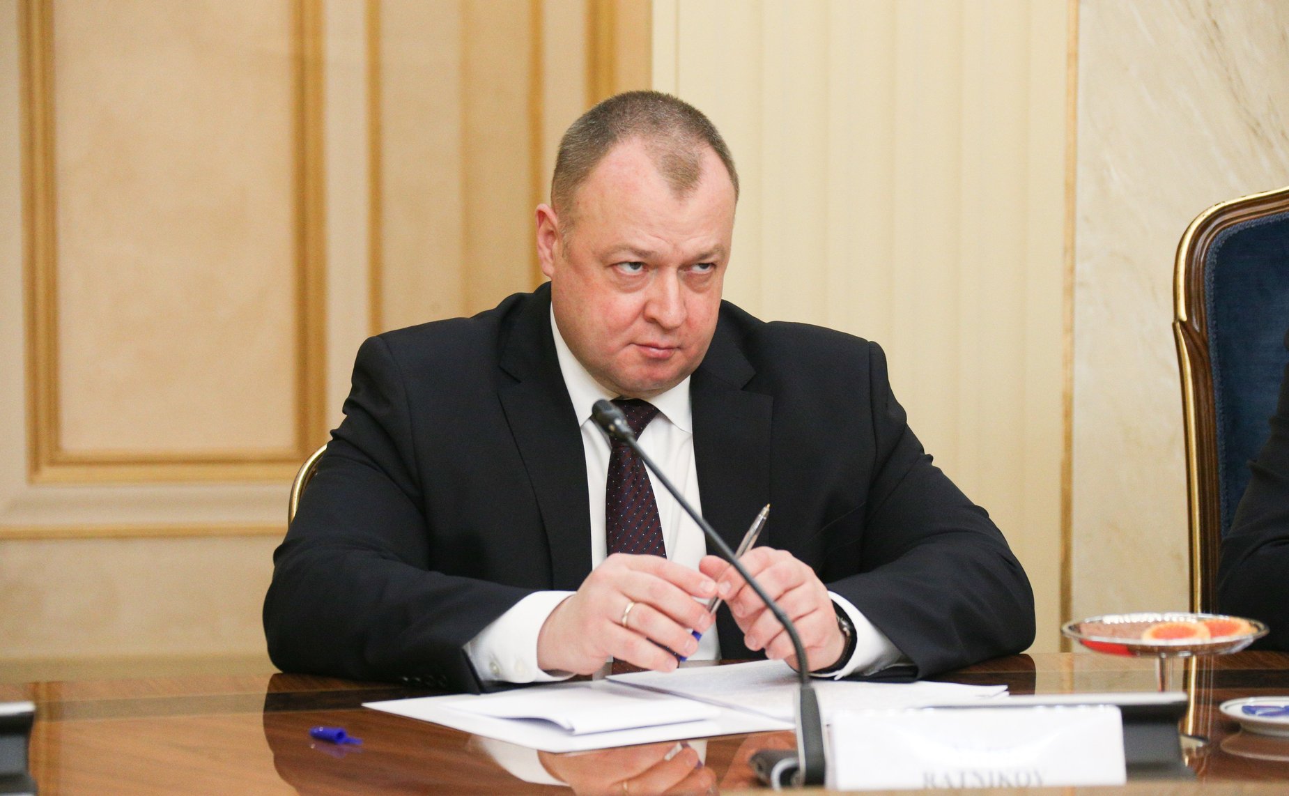 Встреча первого заместителя председателя Комитета СФ по международным делам Андрея Денисова с Чрезвычайным и Полномочным Послом Королевства Таиланд в РФ