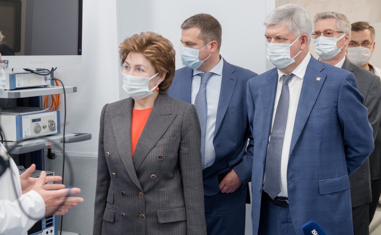 Галина Карелова посетила Воронежскую областную детскую клиническую больницу №1