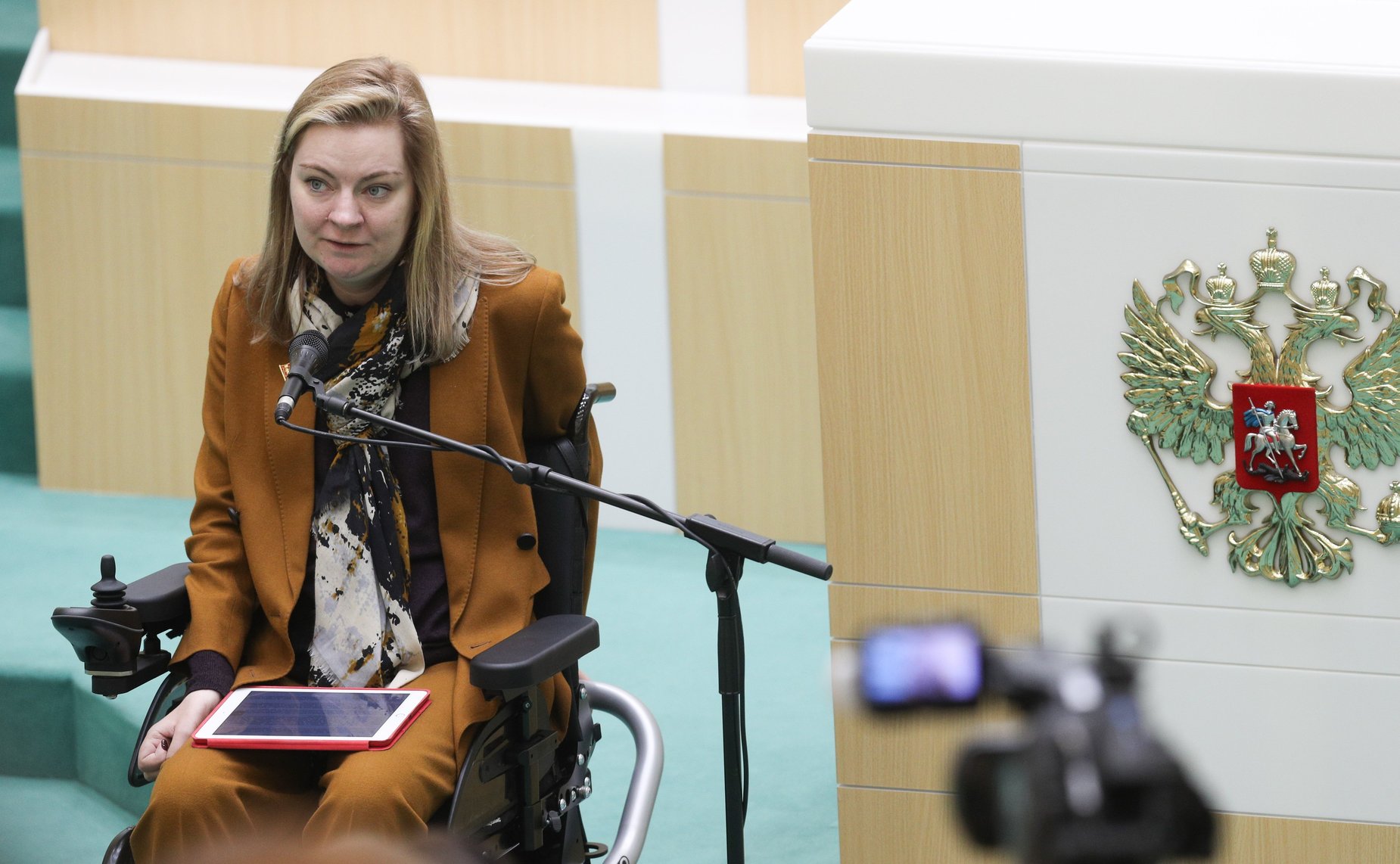 Заседание Палаты молодых законодателей при Совете Федерации