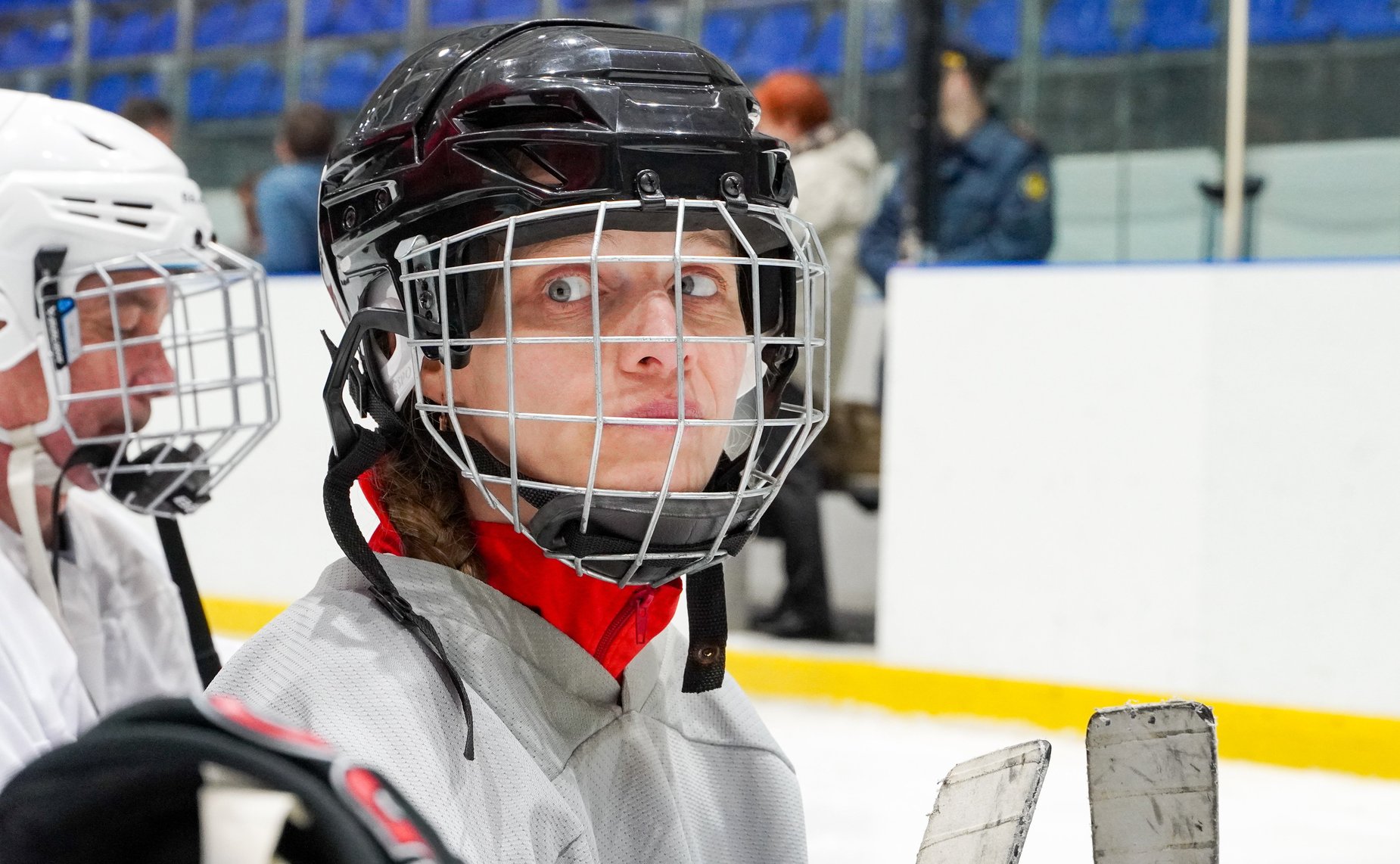 Сенаторы посетили Ледовый дворец Марий Эл