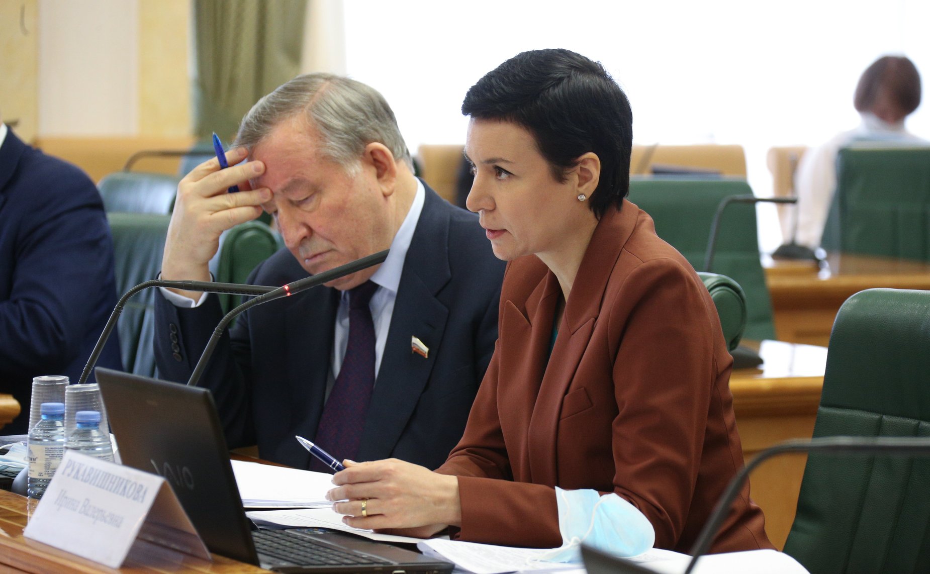 Александр Карлин и Ирина Рукавишникова