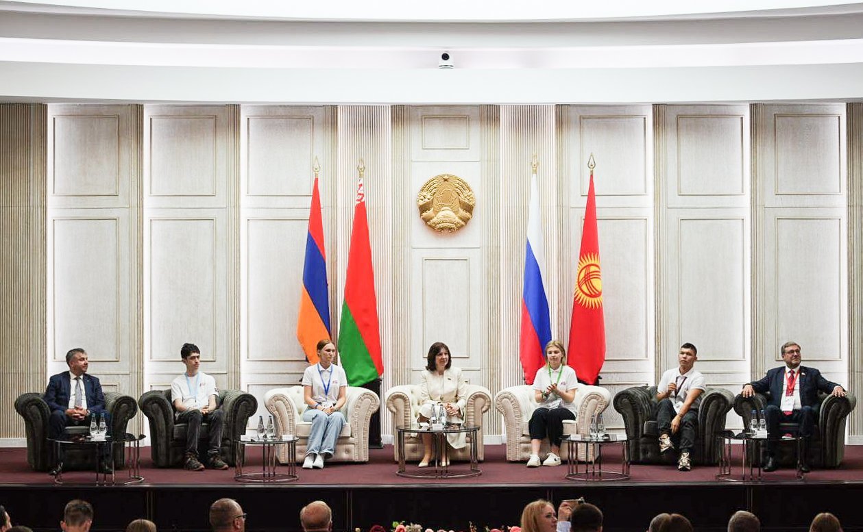 В Бресте состоялась встреча участников акции «Поезд памяти» с Натальей Кочановой