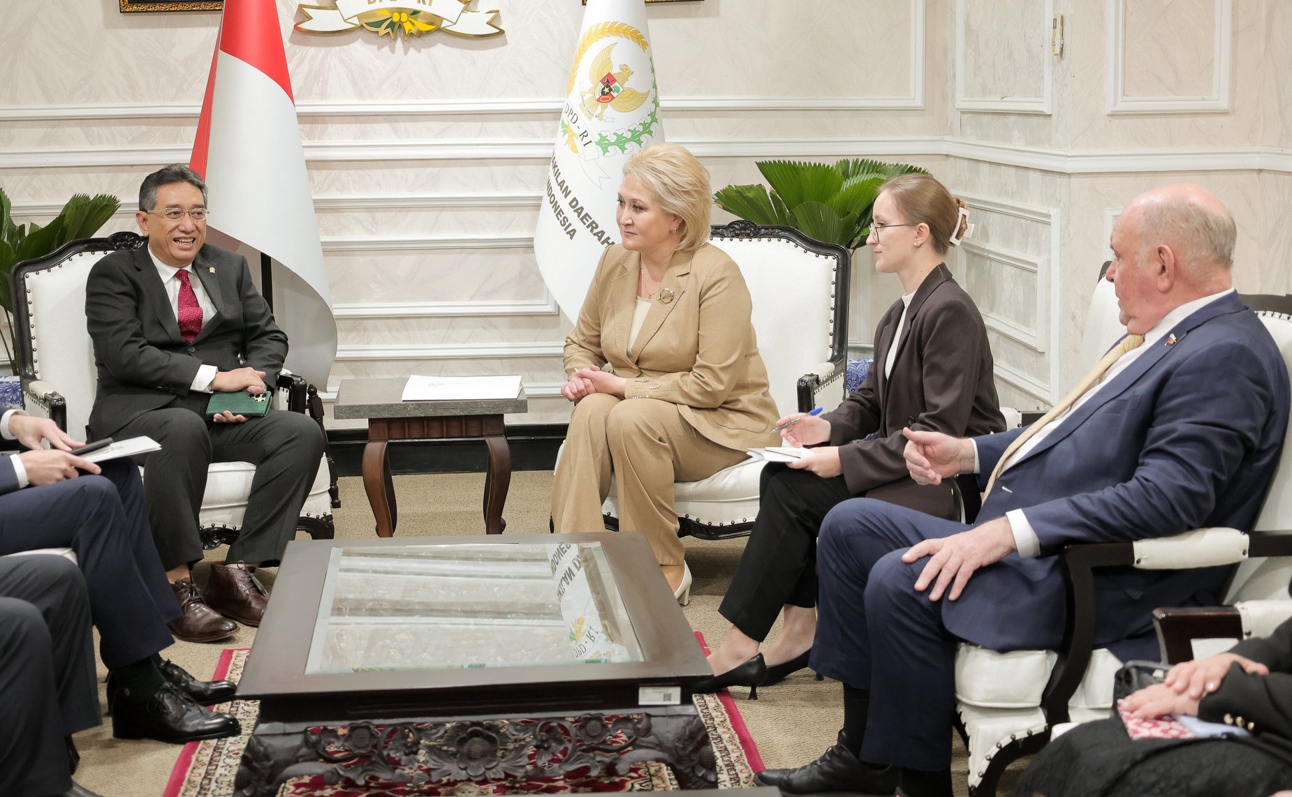 В рамках визита в Республику Индонезия делегация Совета Федерации провела ряд встреч