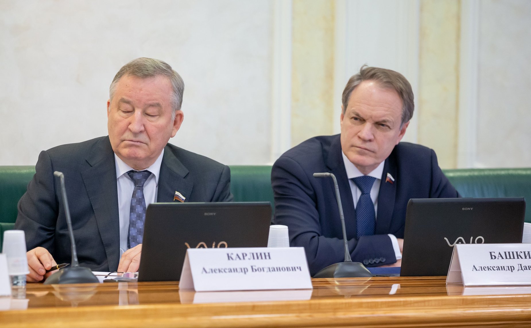 Александр Карлин и Александр Башкин