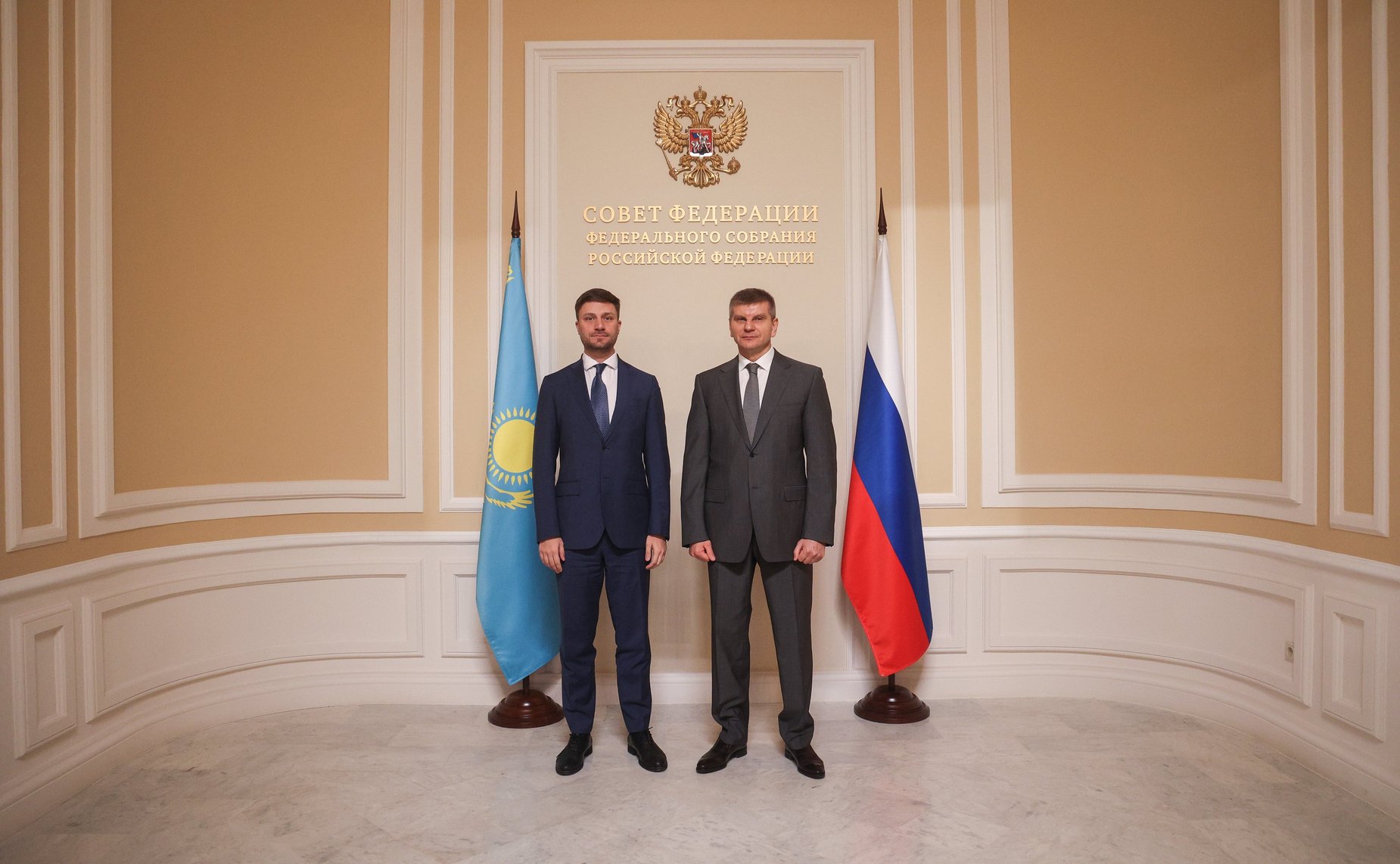 Встреча Руководителя Аппарата Совета Федерации Геннадия Голова с Руководителем Аппарата Сената Парламента Республики Казахстан