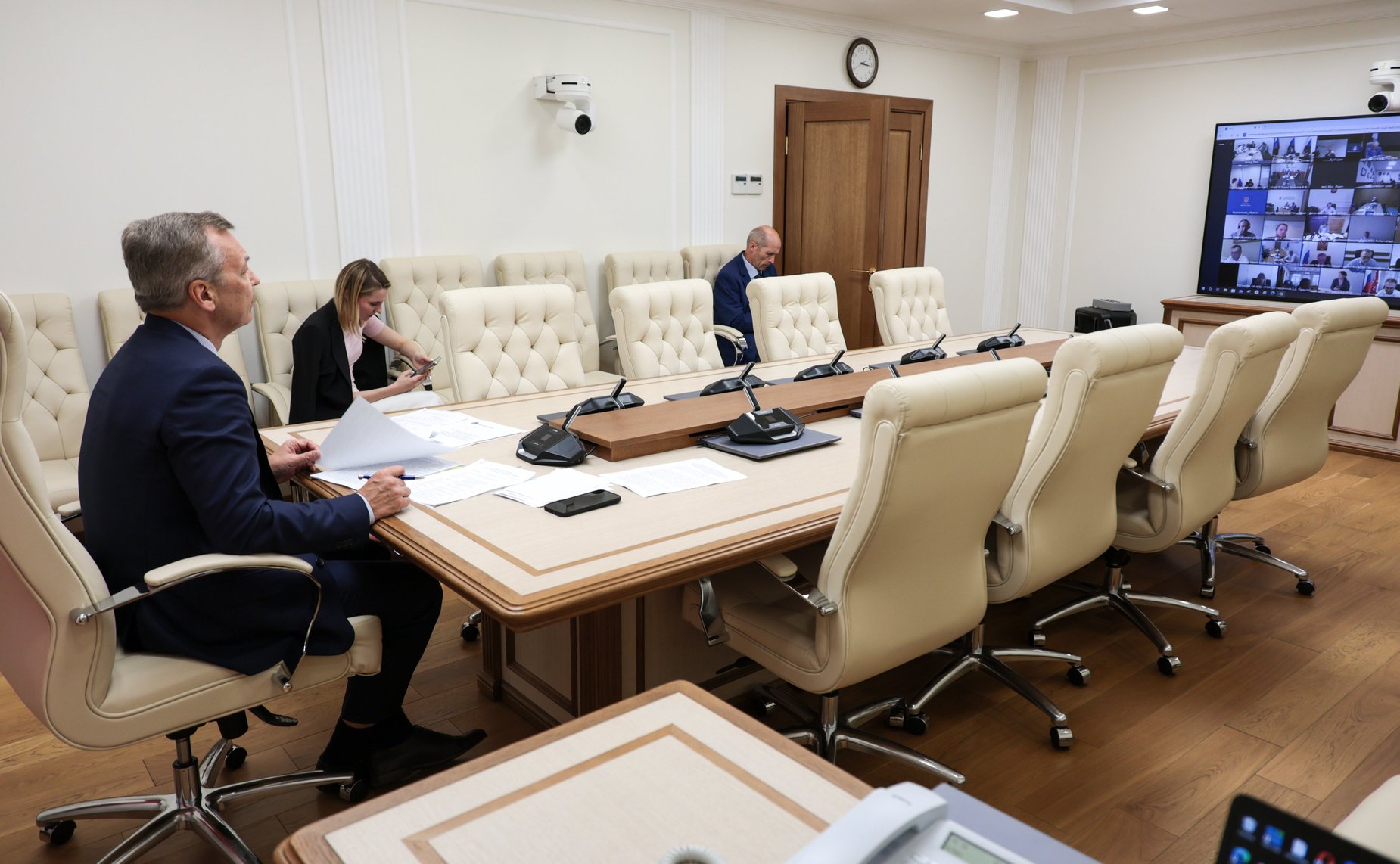 Первый заместитель Председателя Совета Федерации Андрей Яцкин принял участие в заседании комиссии Государственного Совета РФ по направлению «Энергетика»