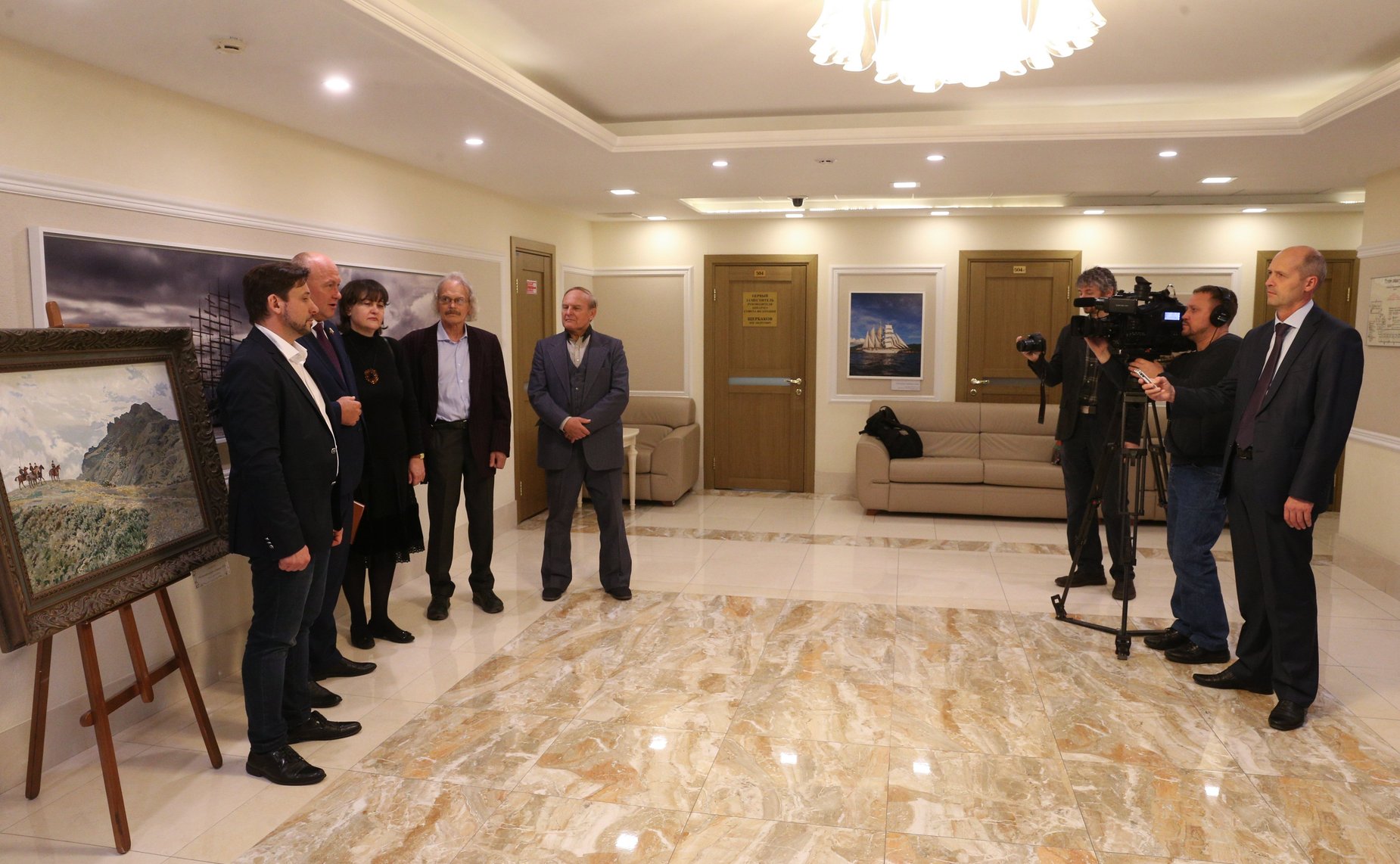 Открытие в Совете Федерации художественной выставки «Кубань на южных рубежах России»