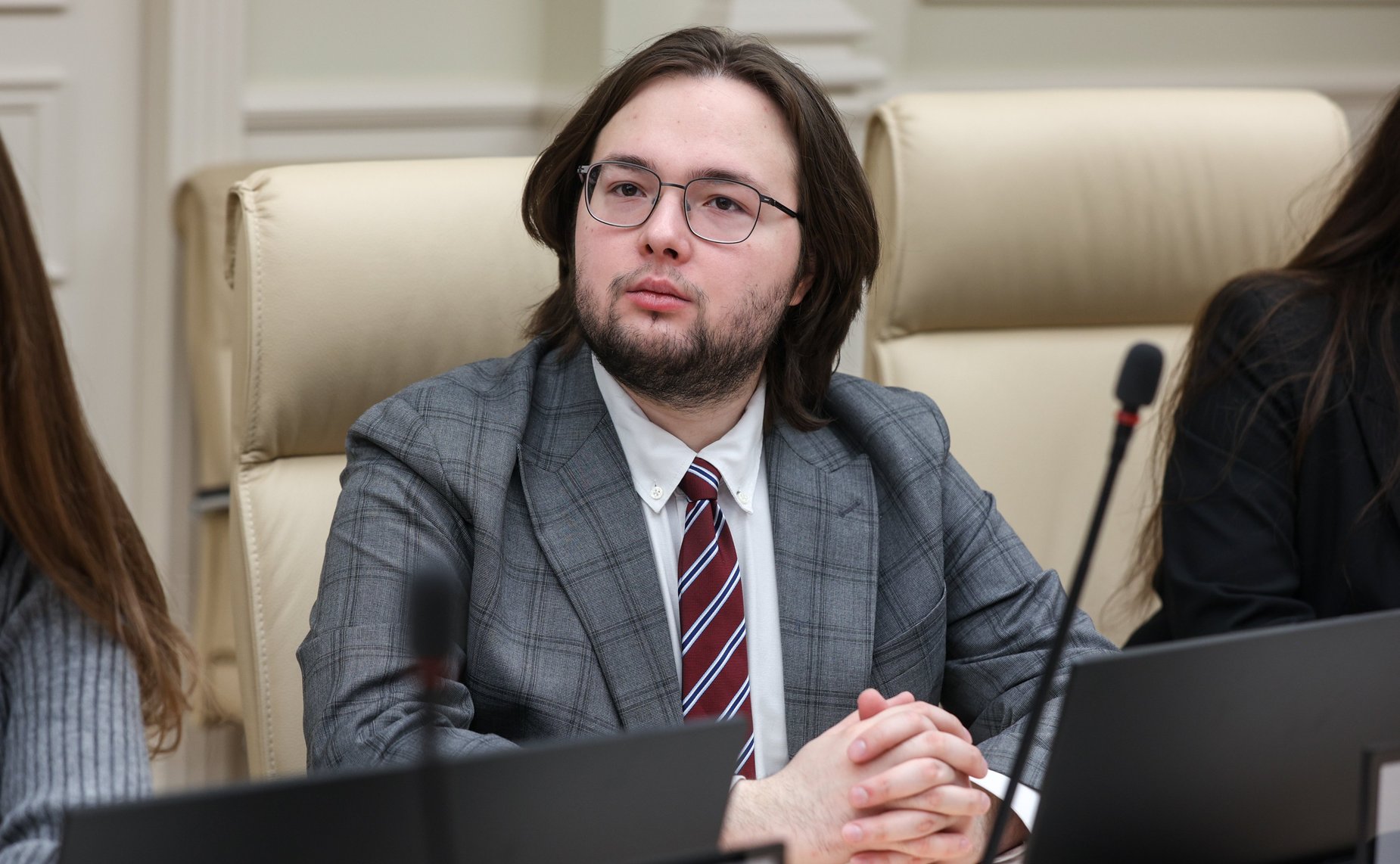 Встреча председателя Комитета Совета Федерации по международным делам Григория Карасина со студентами юридического факультета МГУ им. Ломоносова