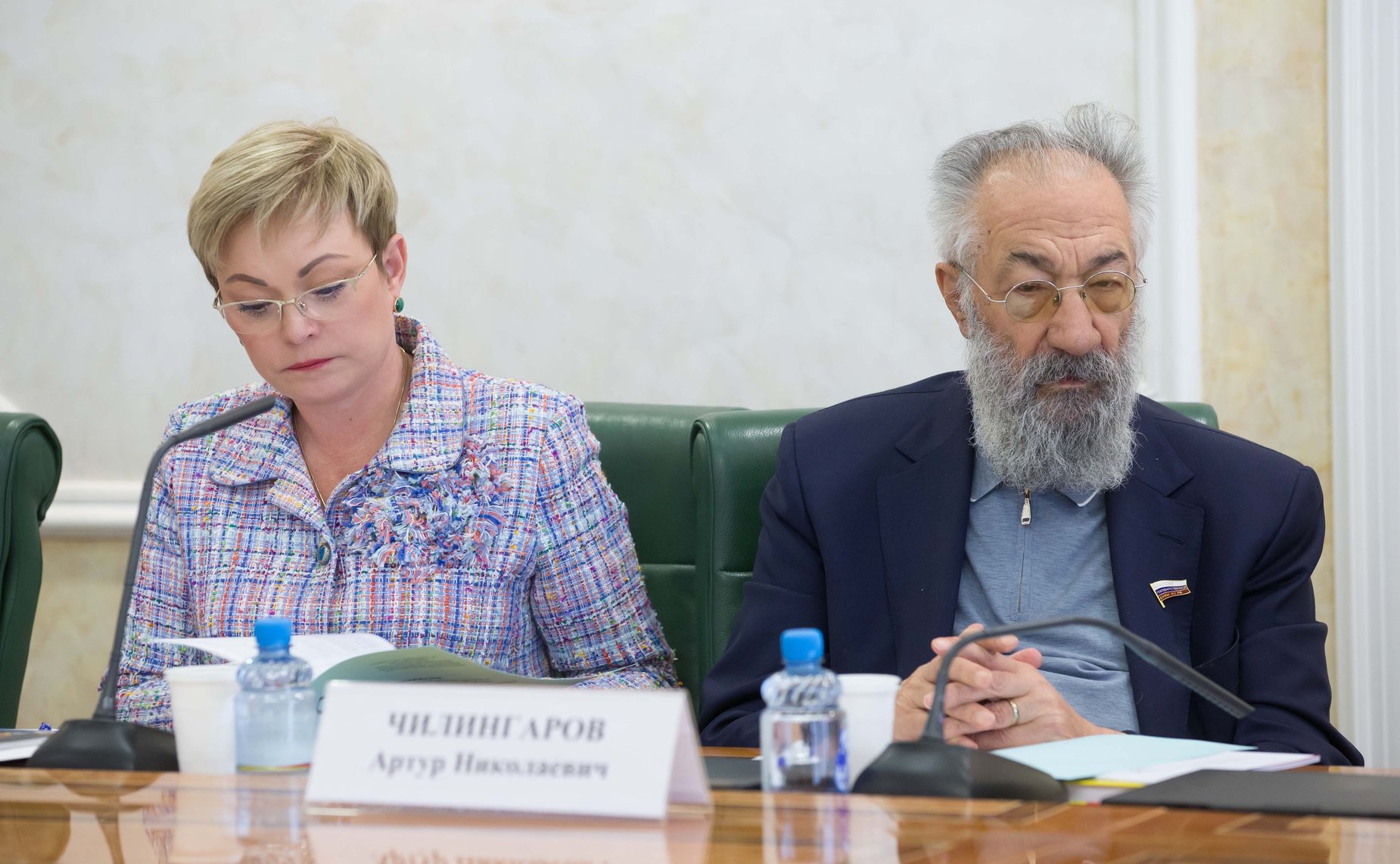 М. Ковтун и А. Чилингаров