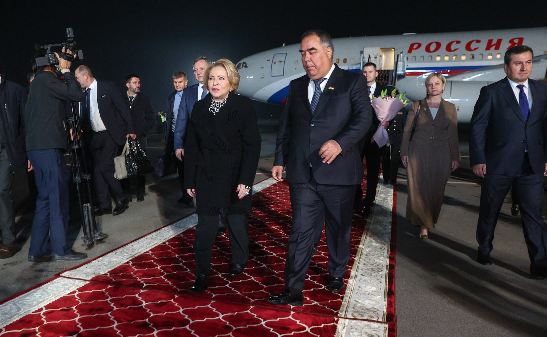 Рабочий визит делегации Совета Федерации во главе с Председателем СФ Валентиной Матвиенко в Республику Таджикистан для участия в мероприятиях осенней сессии МПА СНГ