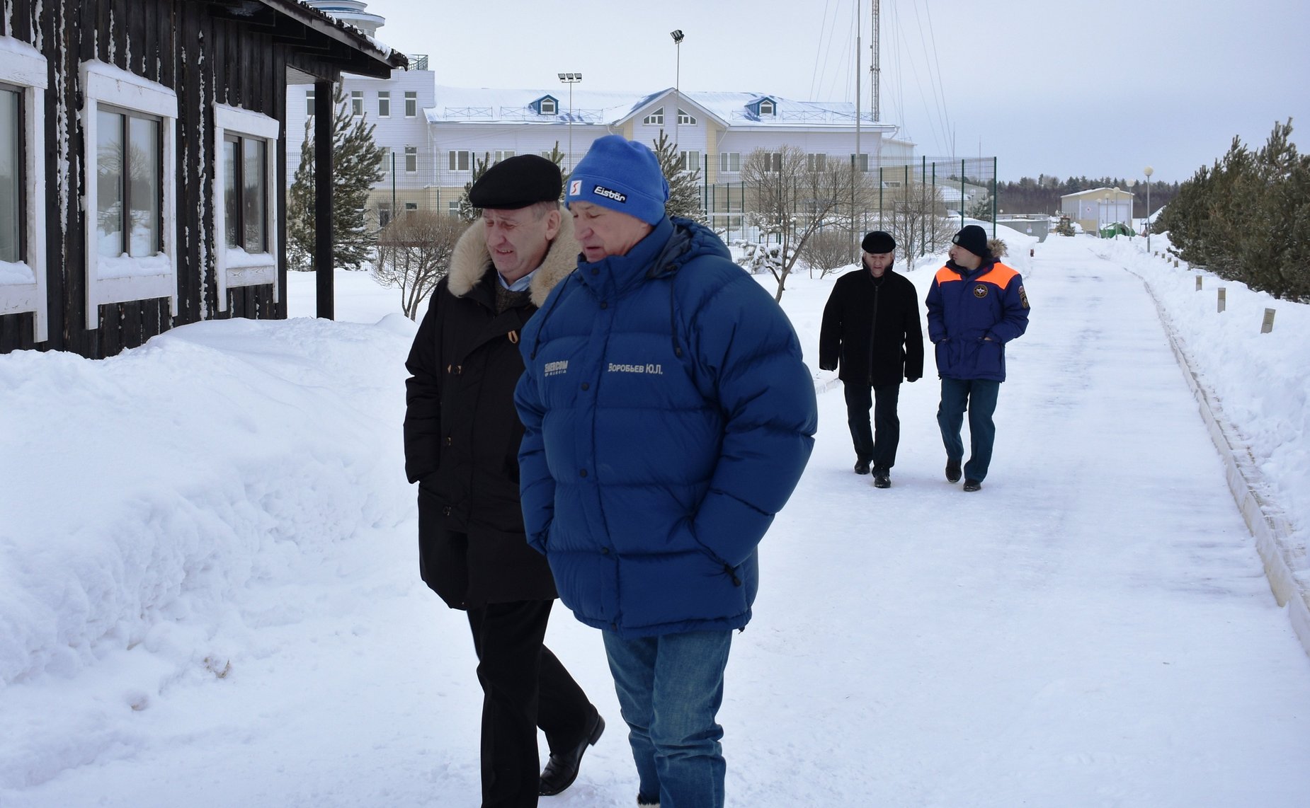 Встреча Ю. Воробьева с курсантами центра «Корабелы Прионежья»
