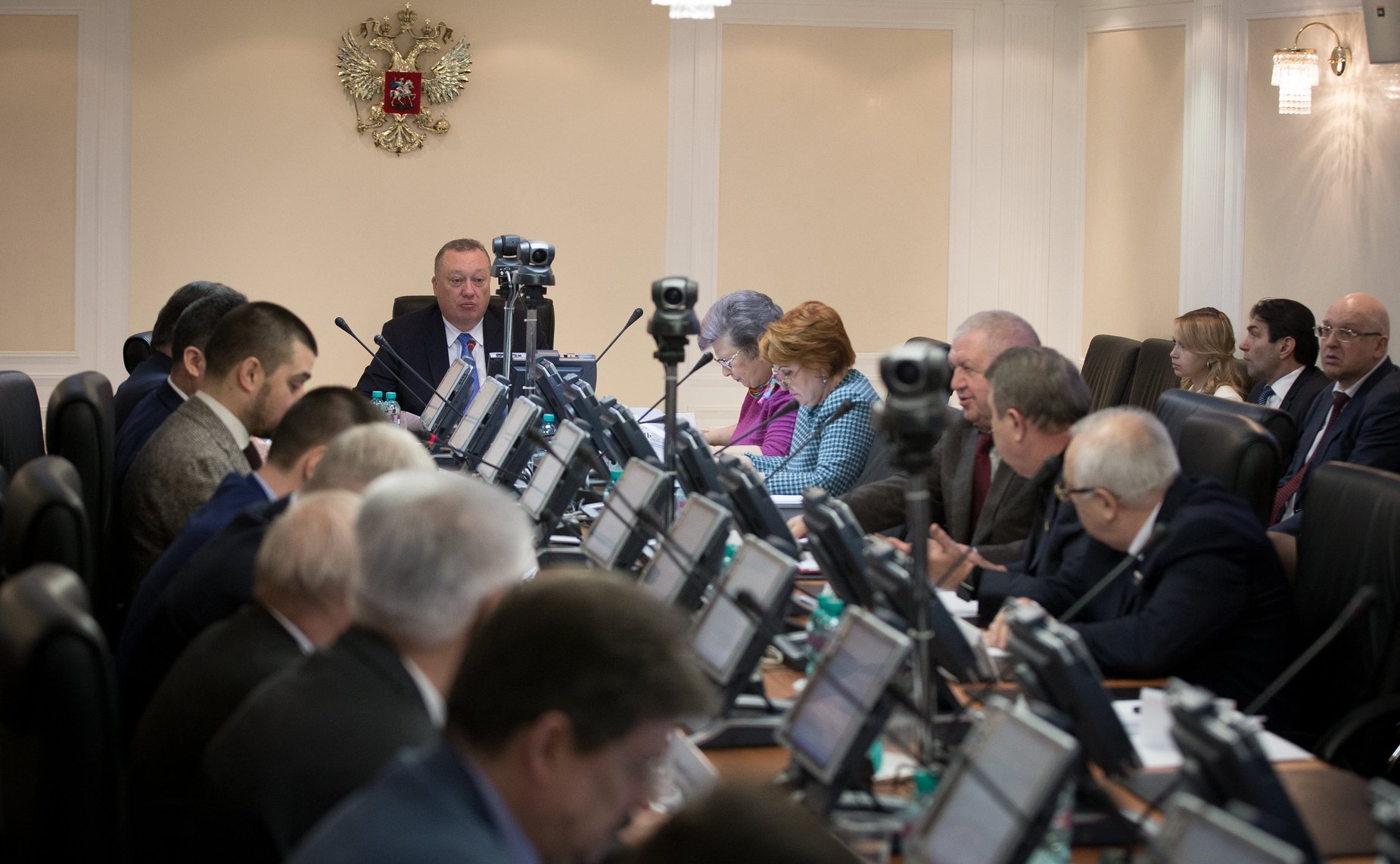 Заседание Комитета Совета Федерации по Регламенту и организации парламентской деятельности