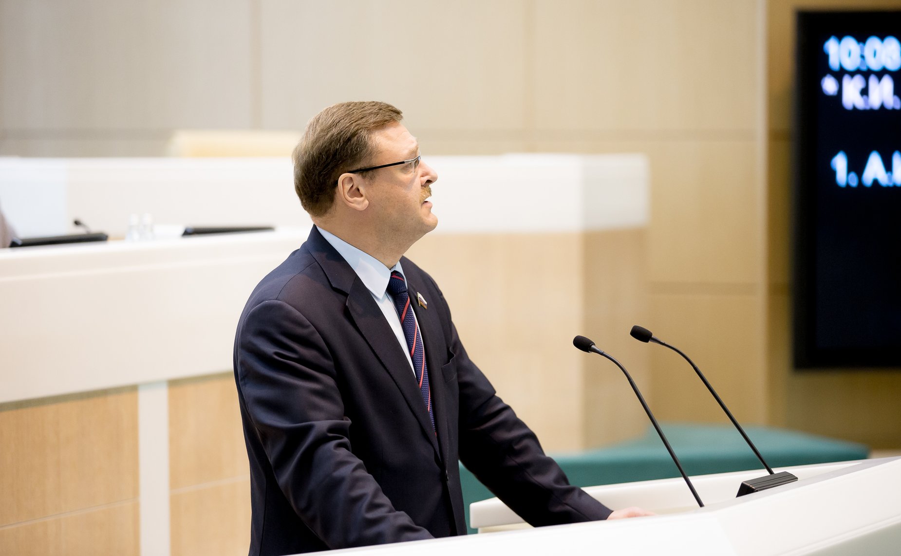 381-зеседание Совета Федерации Косачев