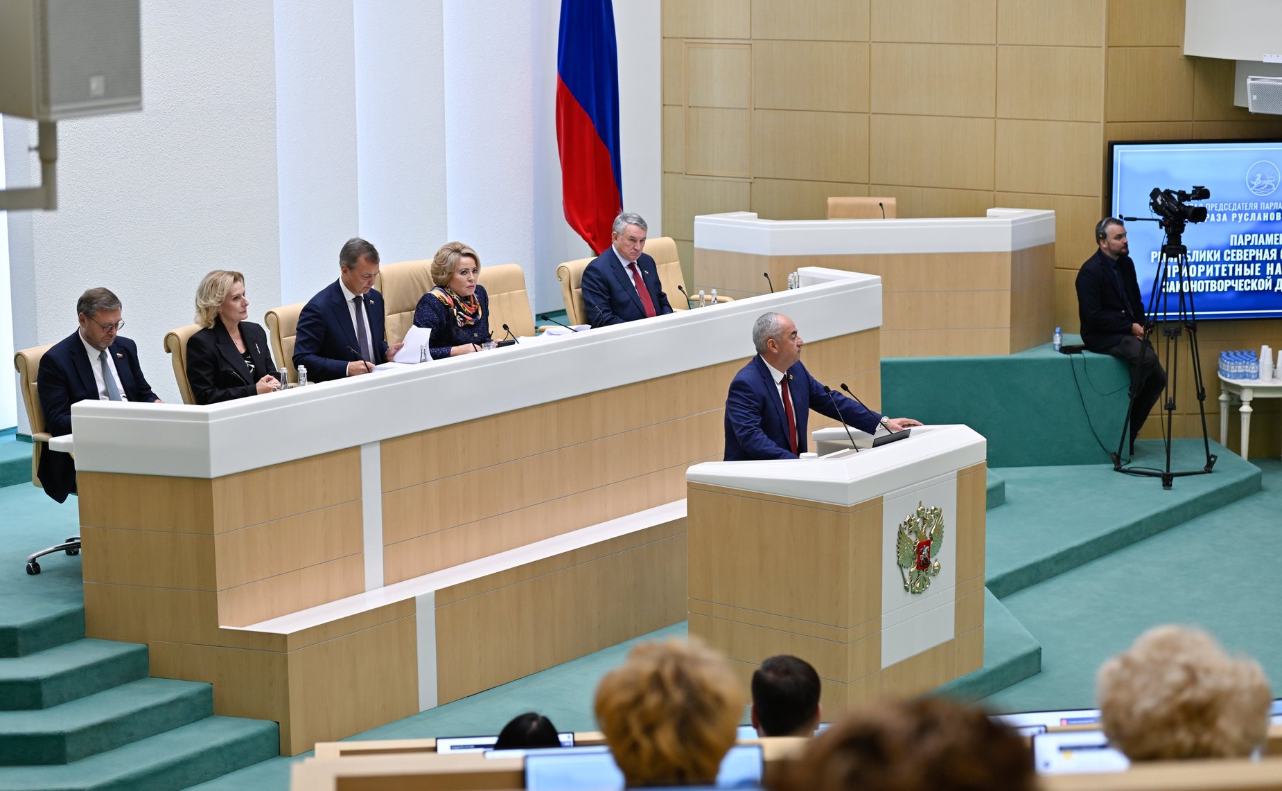 Председатель Парламента Республики Северная Осетия – Алания Таймураз Тускаев