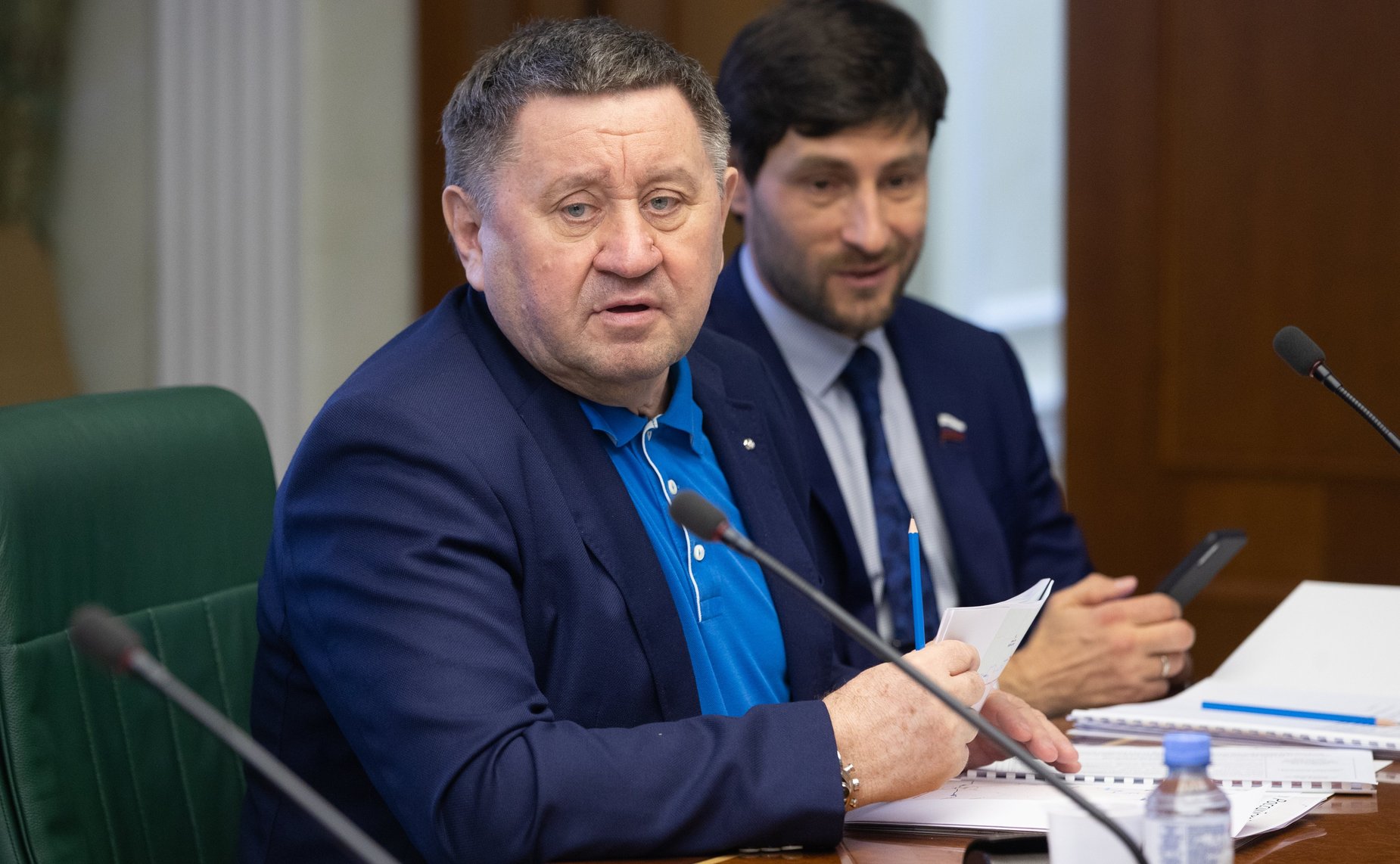 Михаил Пономарев и Алексей Синицын