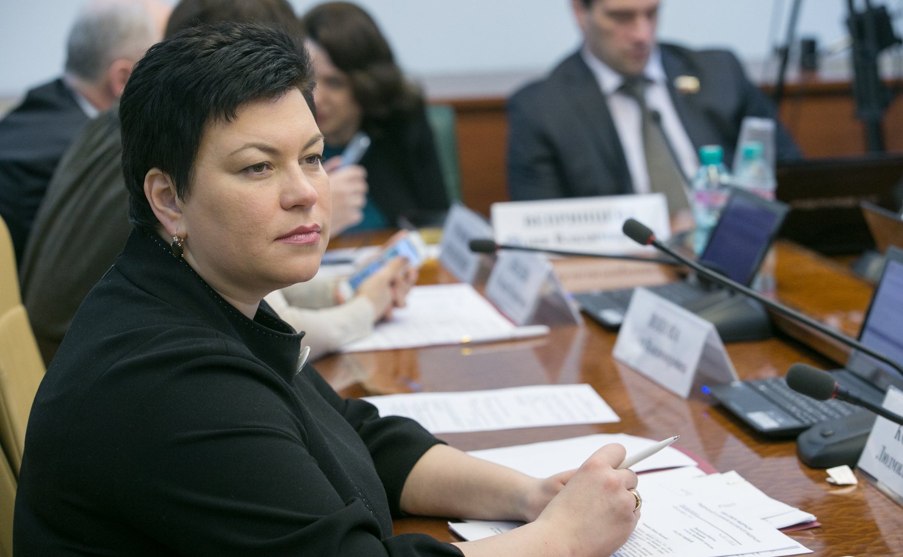 Л. Кононова Заседание Комитета Совета Федерации по социальной политике