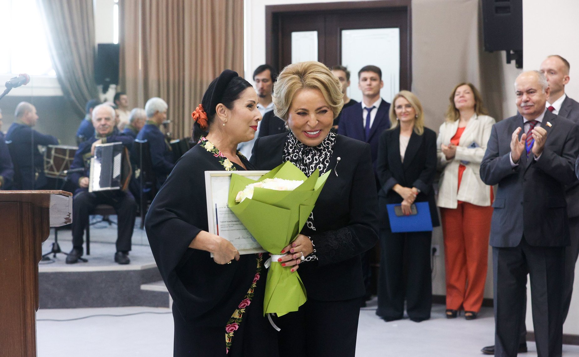 Валентина Матвиенко приняла в Дагестане участие в открытии Дома танца «Лезгинка»