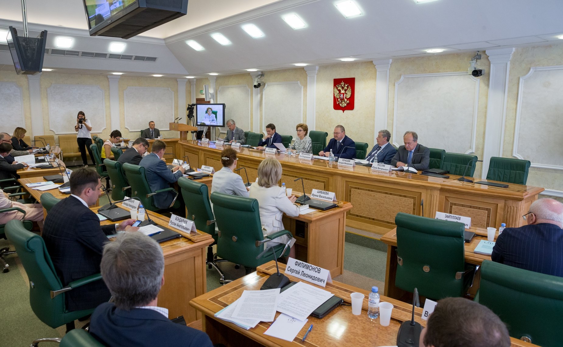 Заседание Совета по вопросам жилищного строительства и содействия развитию жилищно-коммунального комплекса при СФ