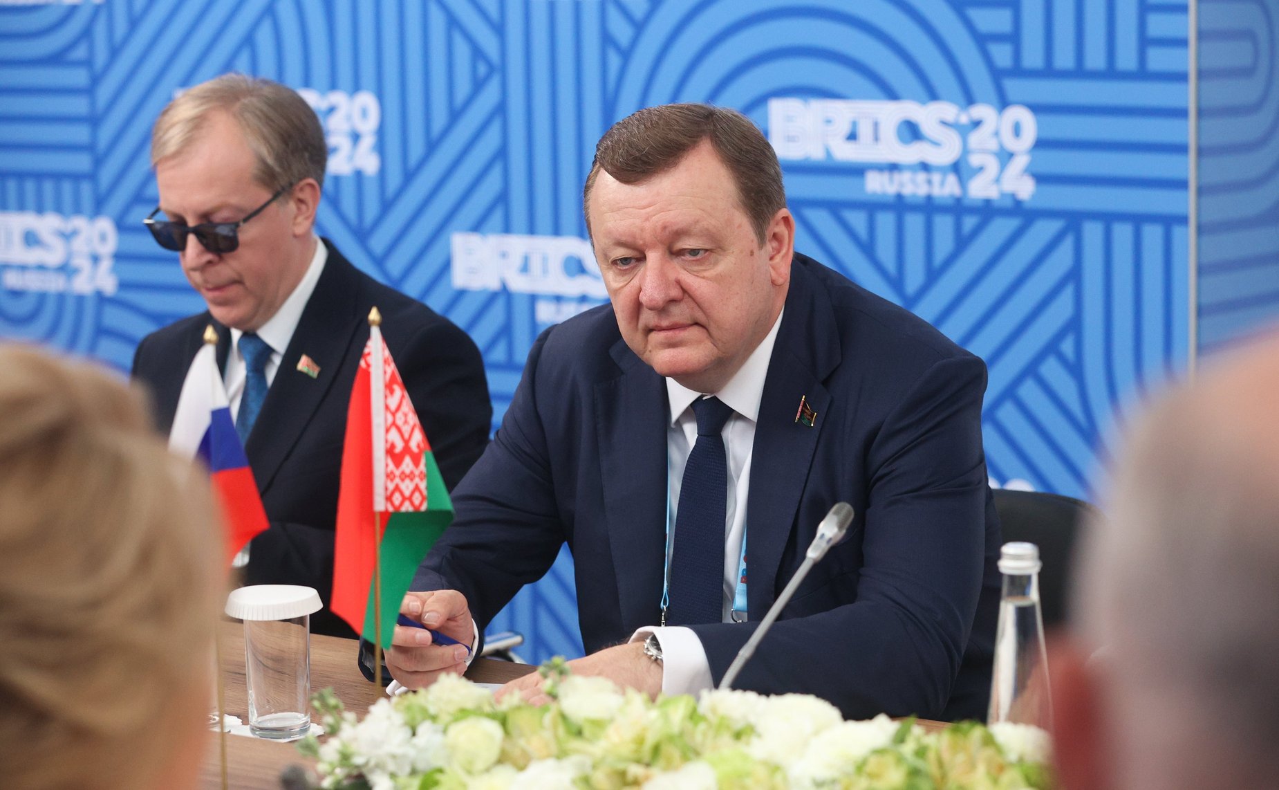 Валентина Матвиенко провела встречу с Председателем Совета Республики Национального собрания Республики Беларусь Натальей Кочановой