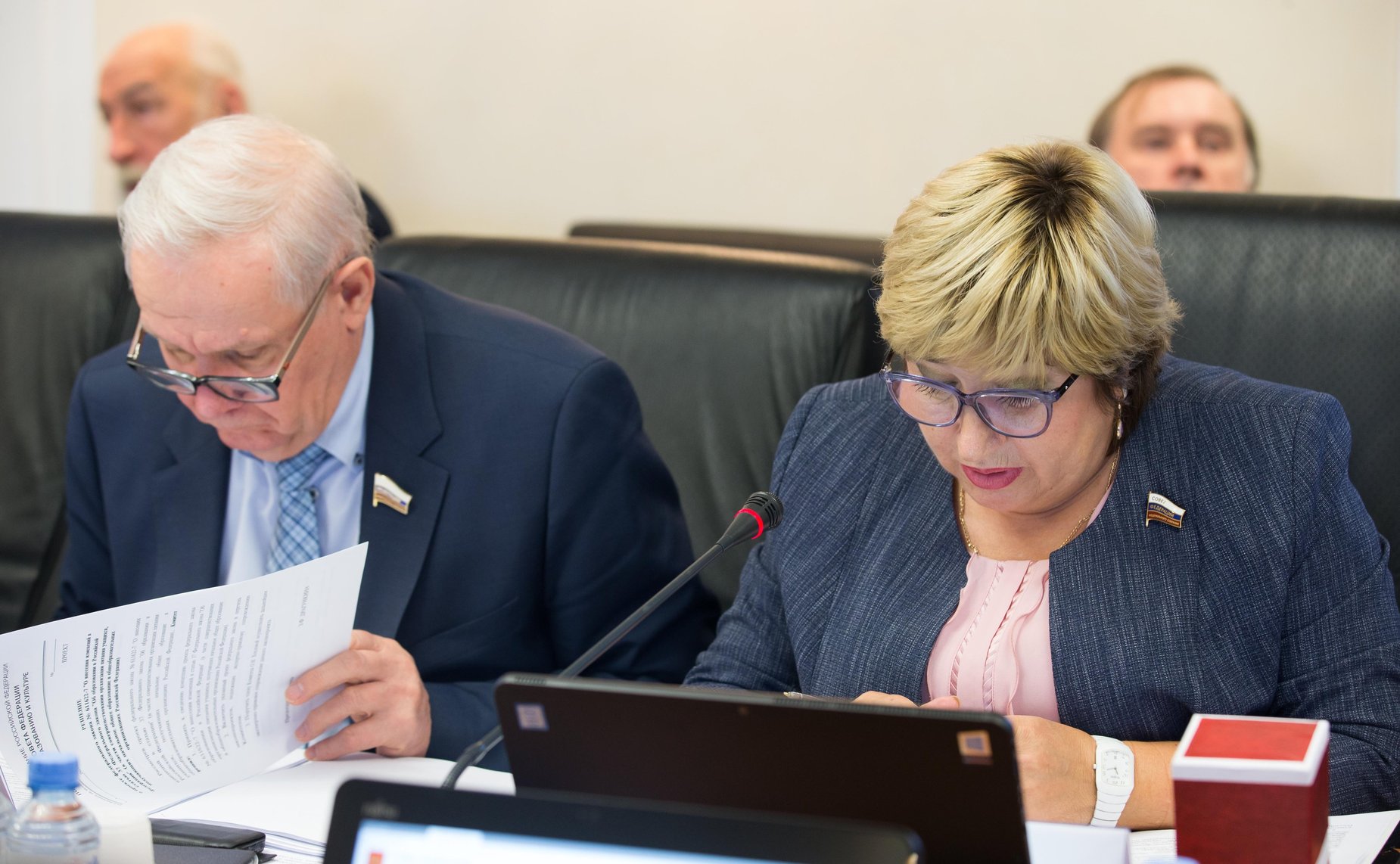 Валерий Марков и Ольга Хохлова