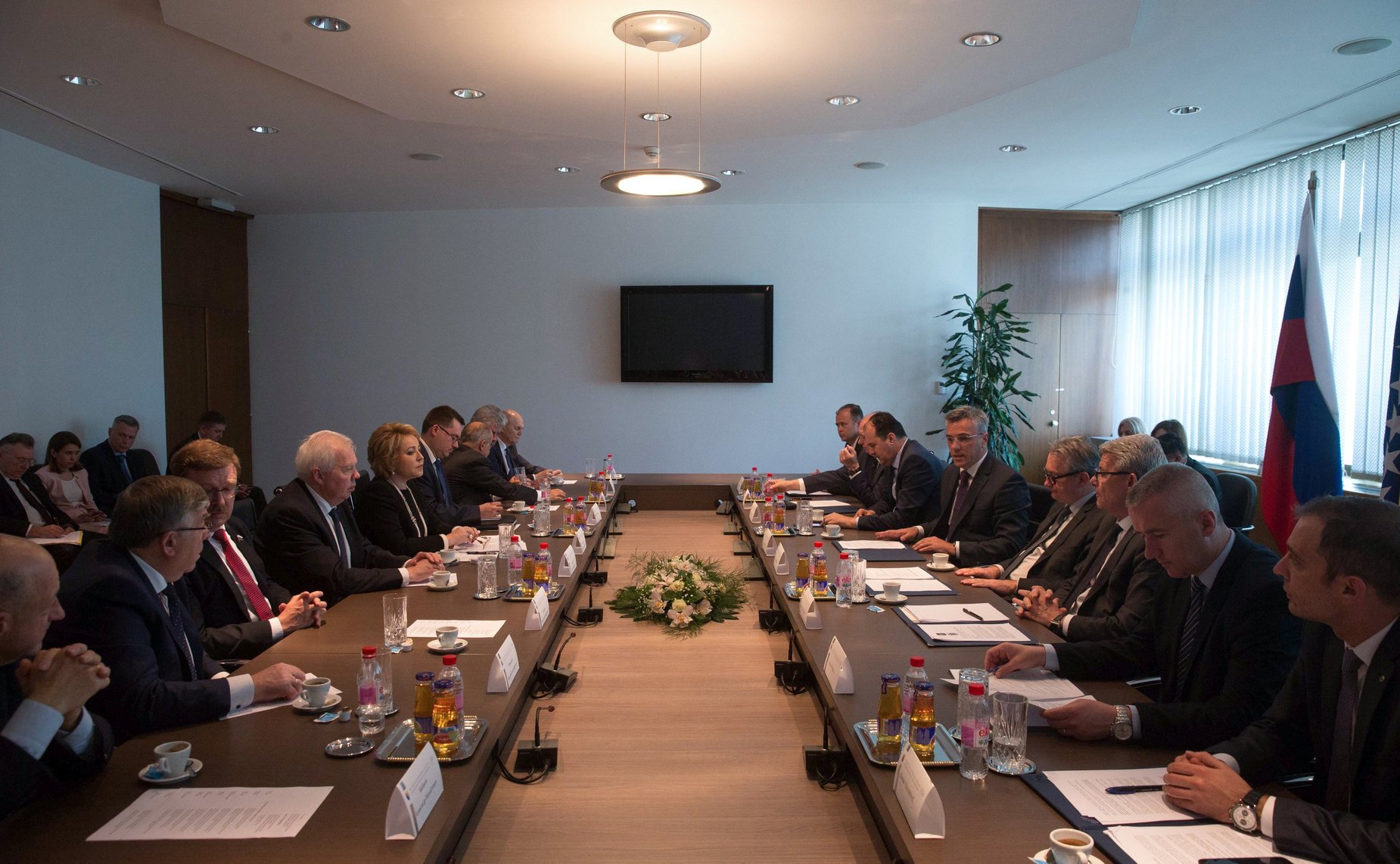 Визит делегации Совета Федерации в Боснию и Герцеговину