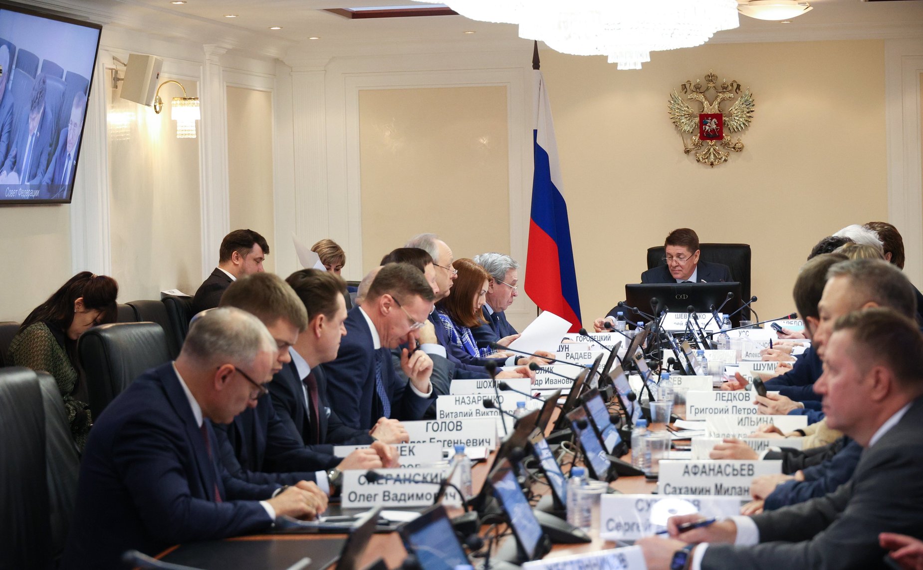 Заседание Комитета СФ по федеративному устройству, региональной политике, местному самоуправлению и делам Севера