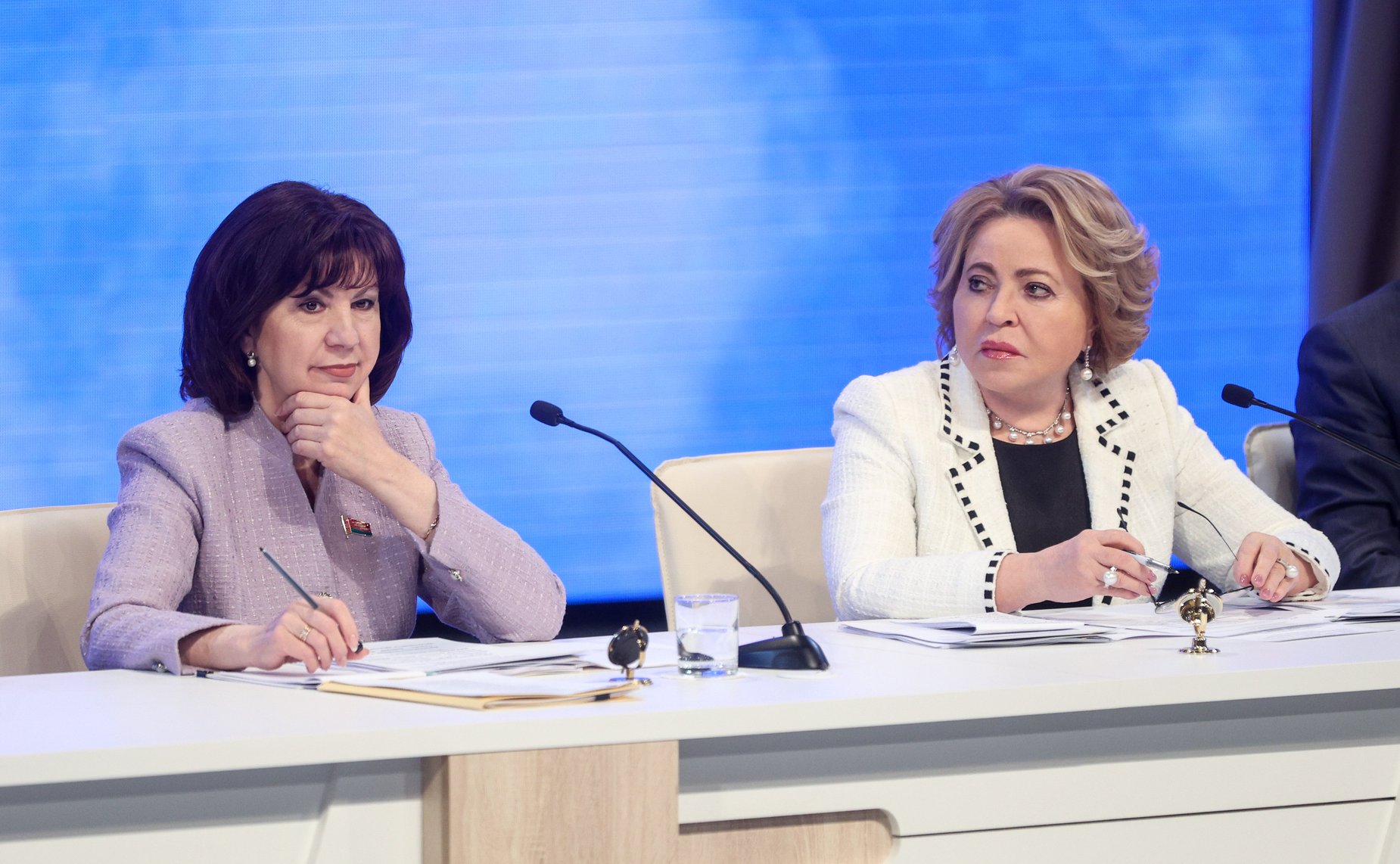 Пленарное заседание X Форума регионов России и Беларуси