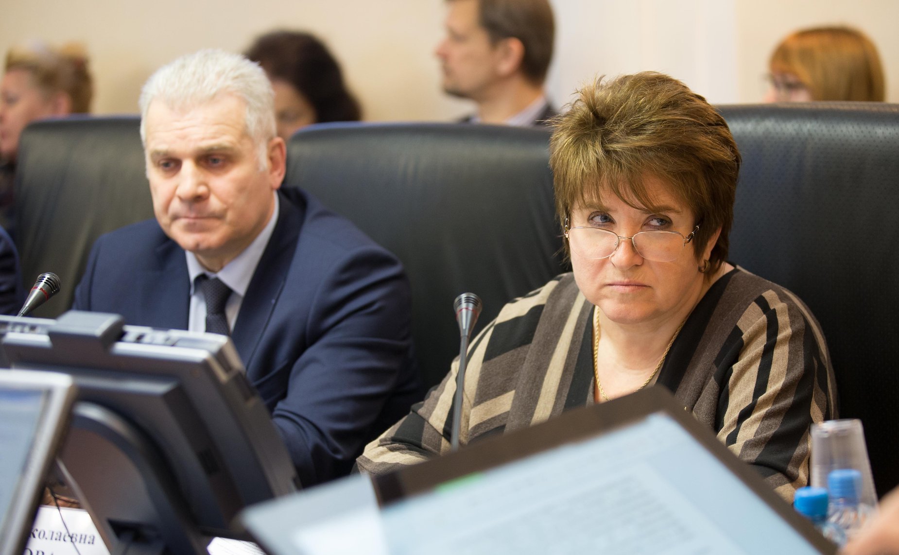 С. Мартынов и Л. Глебова