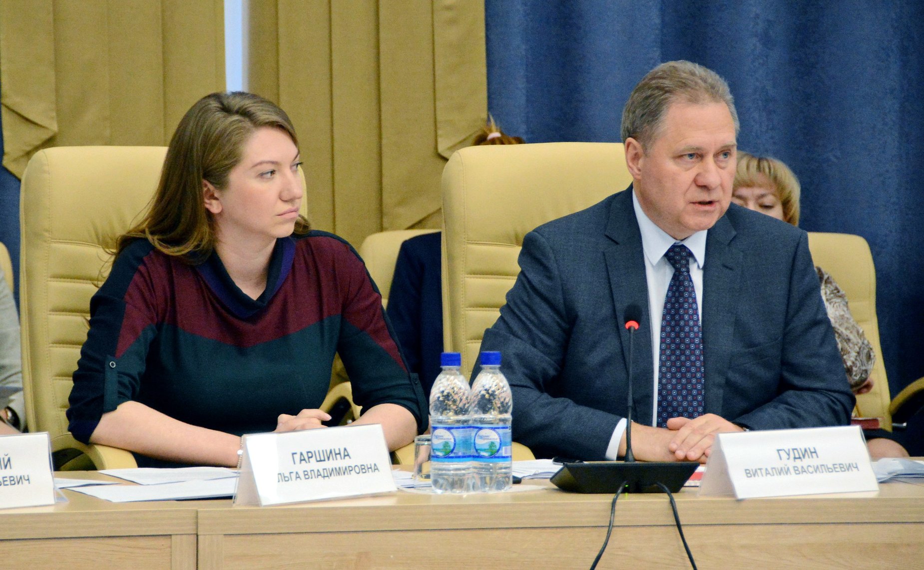 О. Гаршина и В. Гудин