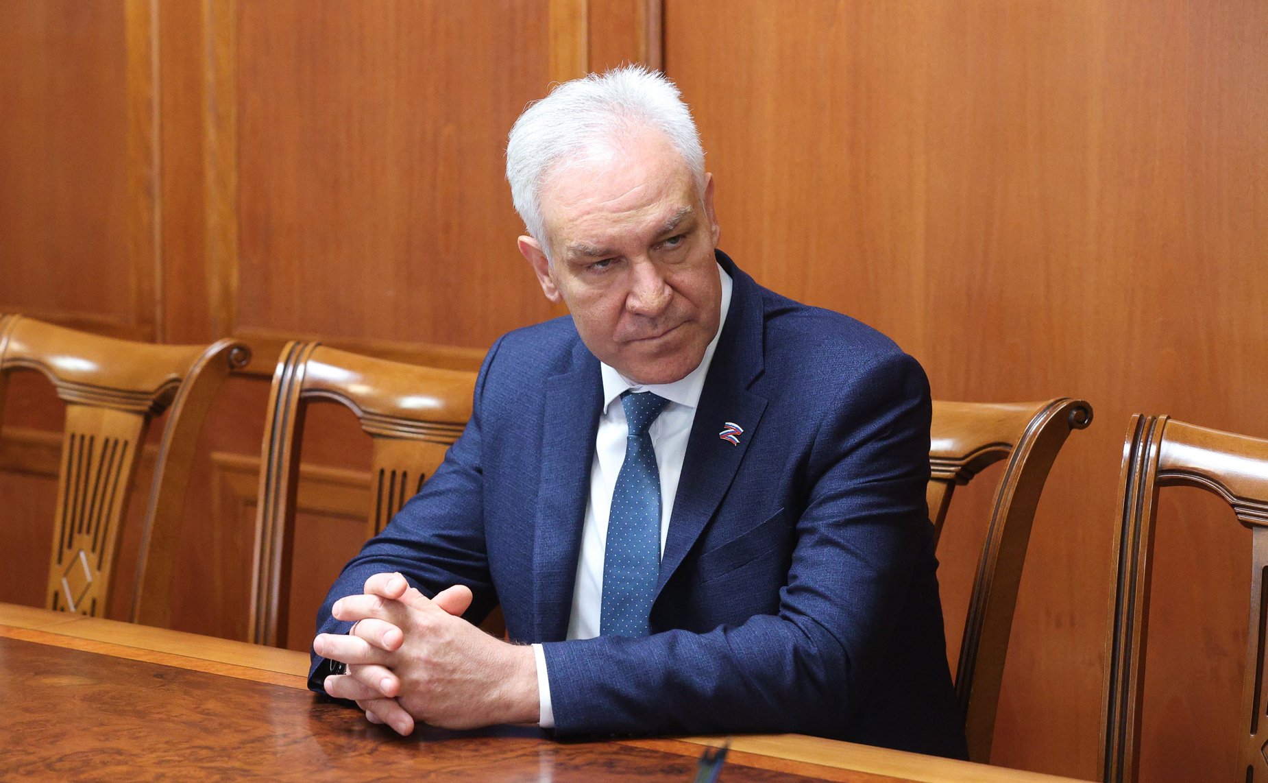 Валентина Матвиенко провела встречу с губернатором Саратовской области Романом Бусаргиным