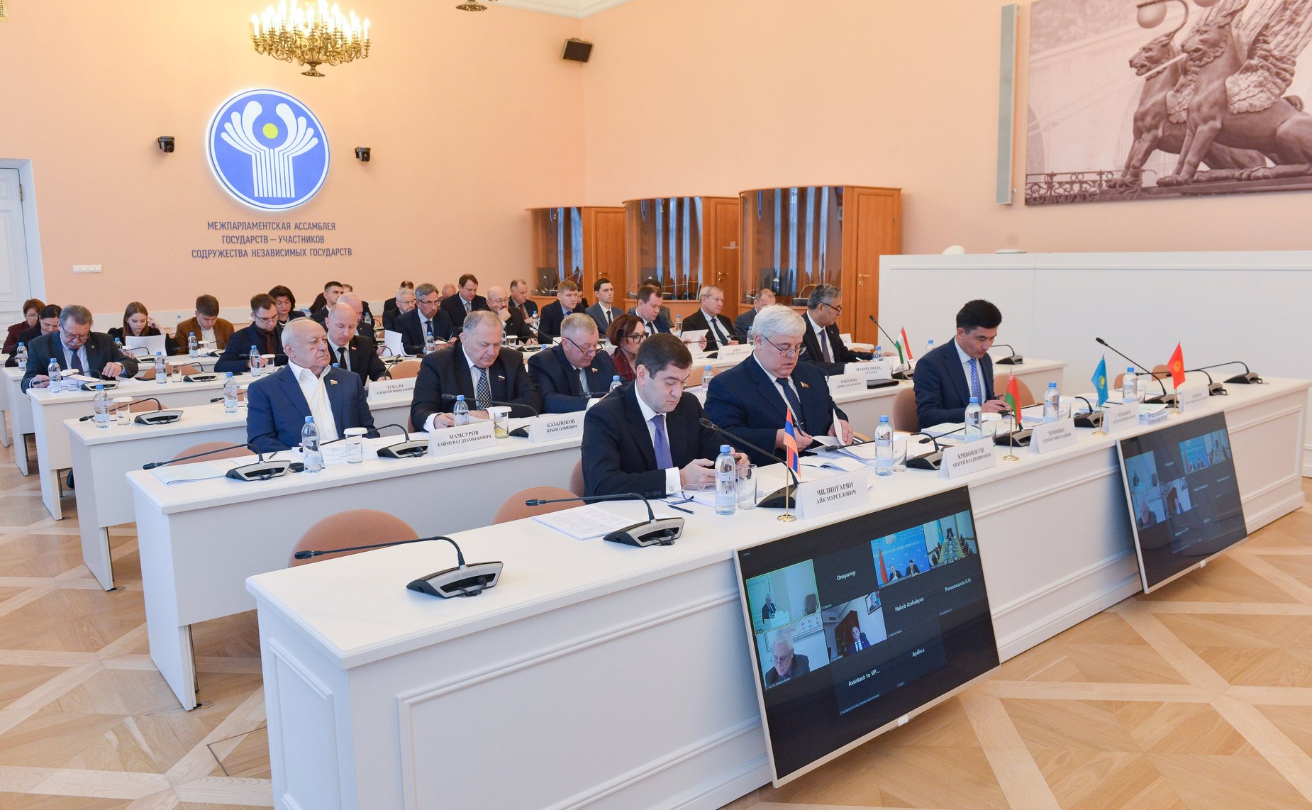 Заседание Объединенной комиссии при МПА СНГ по гармонизации законодательства в сфере безопасности и противодействия новым вызовам и угрозам