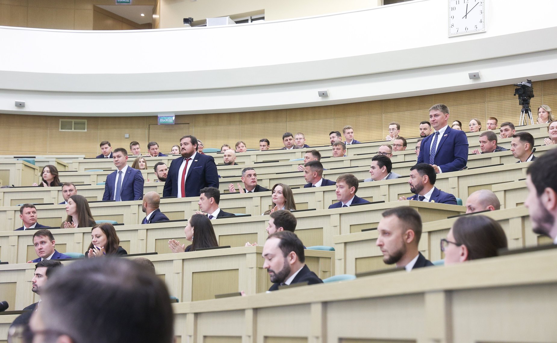 Заседание Палаты молодых законодателей при Совете Федерации