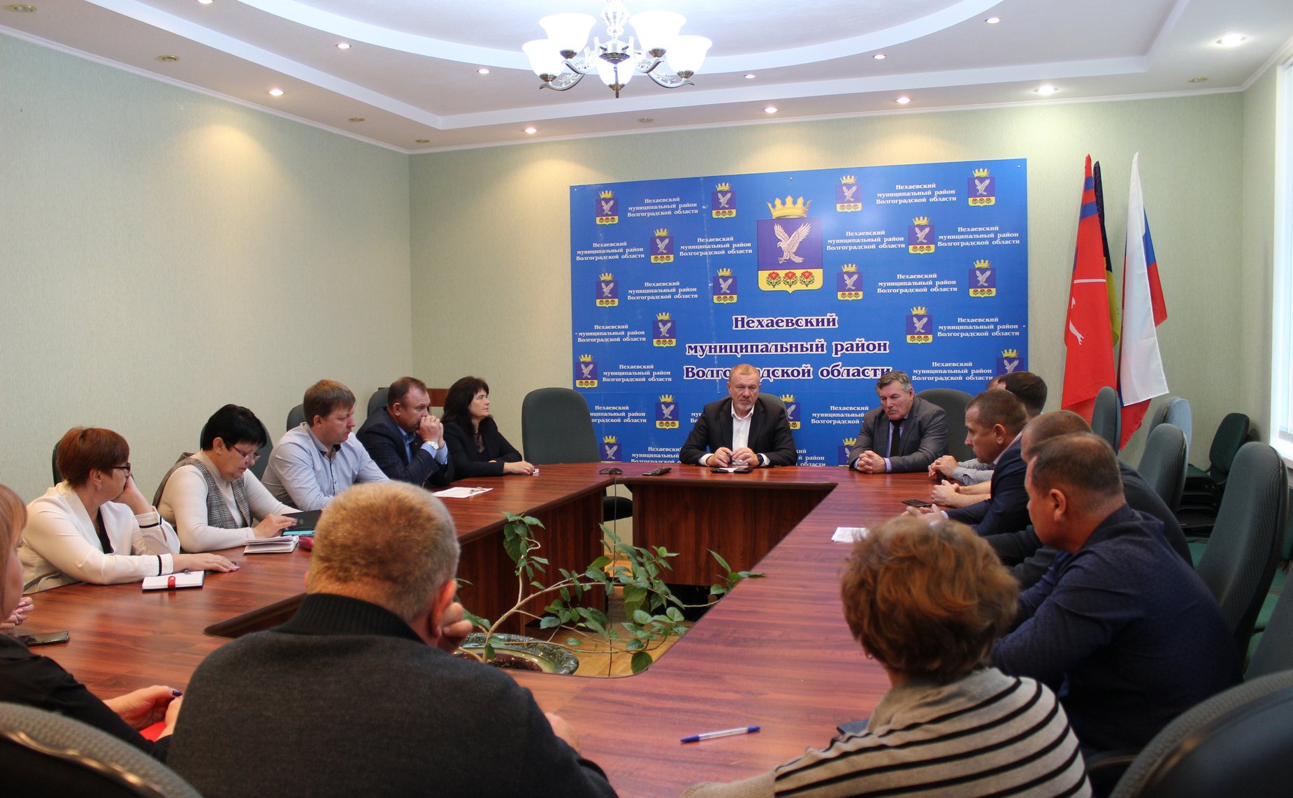 Сергей Горняков провел встречи с активом Алексеевского, Нехаевского, Урюпинского и Новониколаевского районов