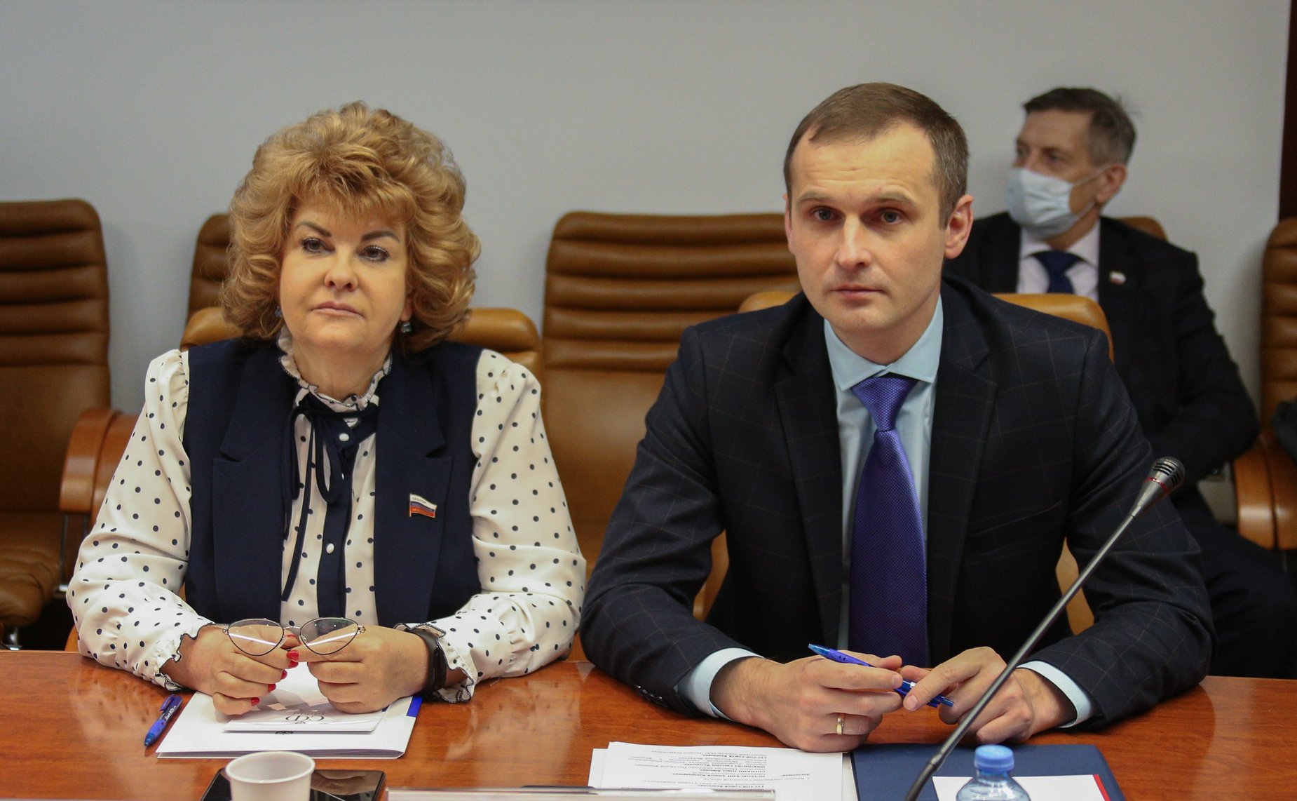 Нина Куликовских и Сергей Леонов