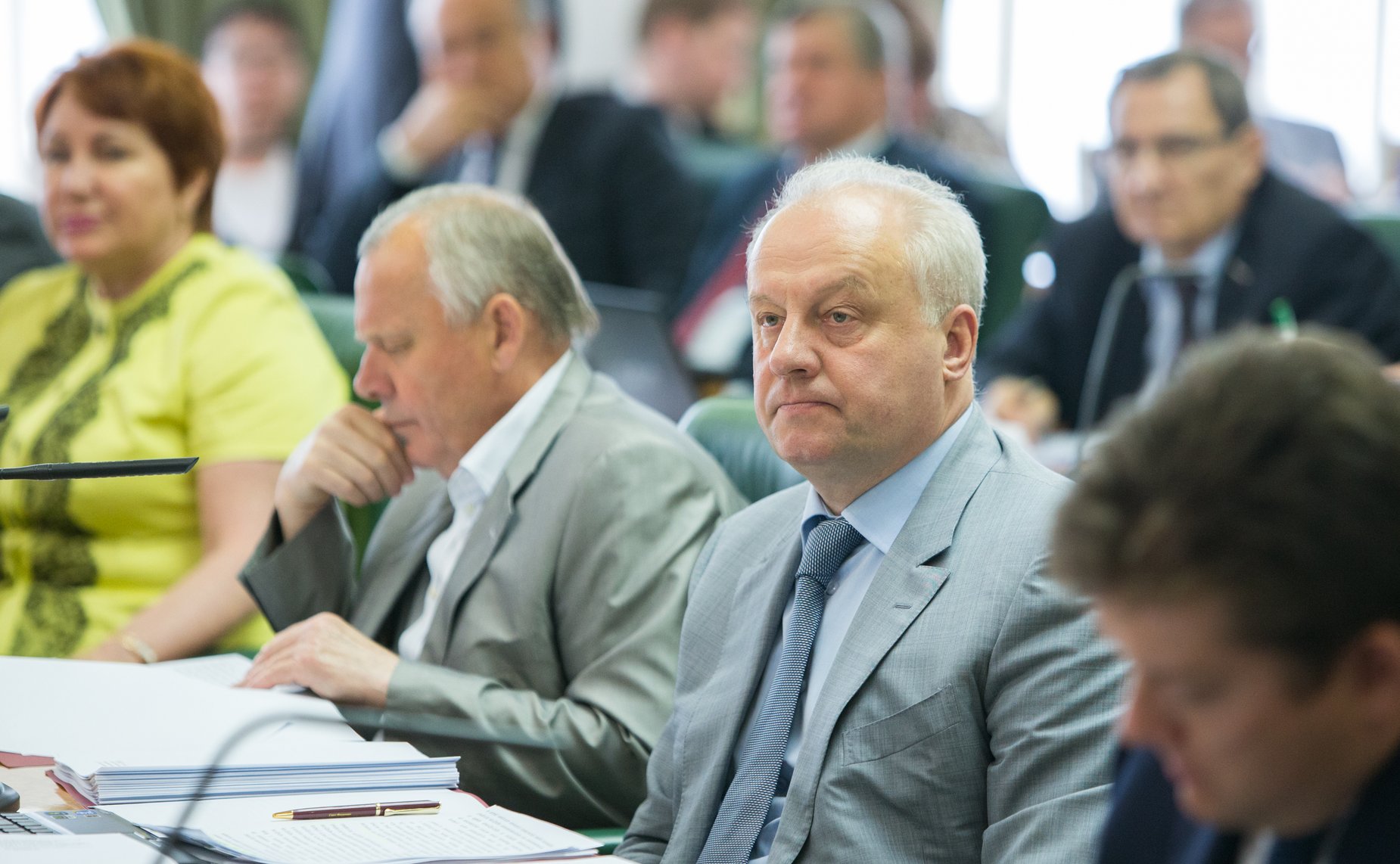 И. Шубин Заседание Комитета Совета Федерации по бюджету и финансовым рынкам