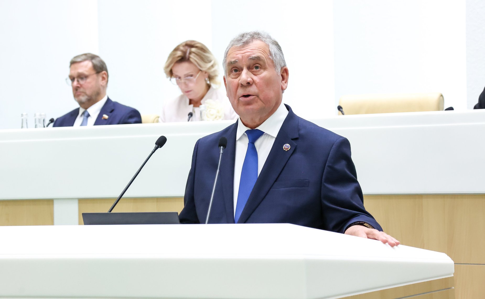 Председатель Алтайского краевого Законодательного Собрания Александр Романенко