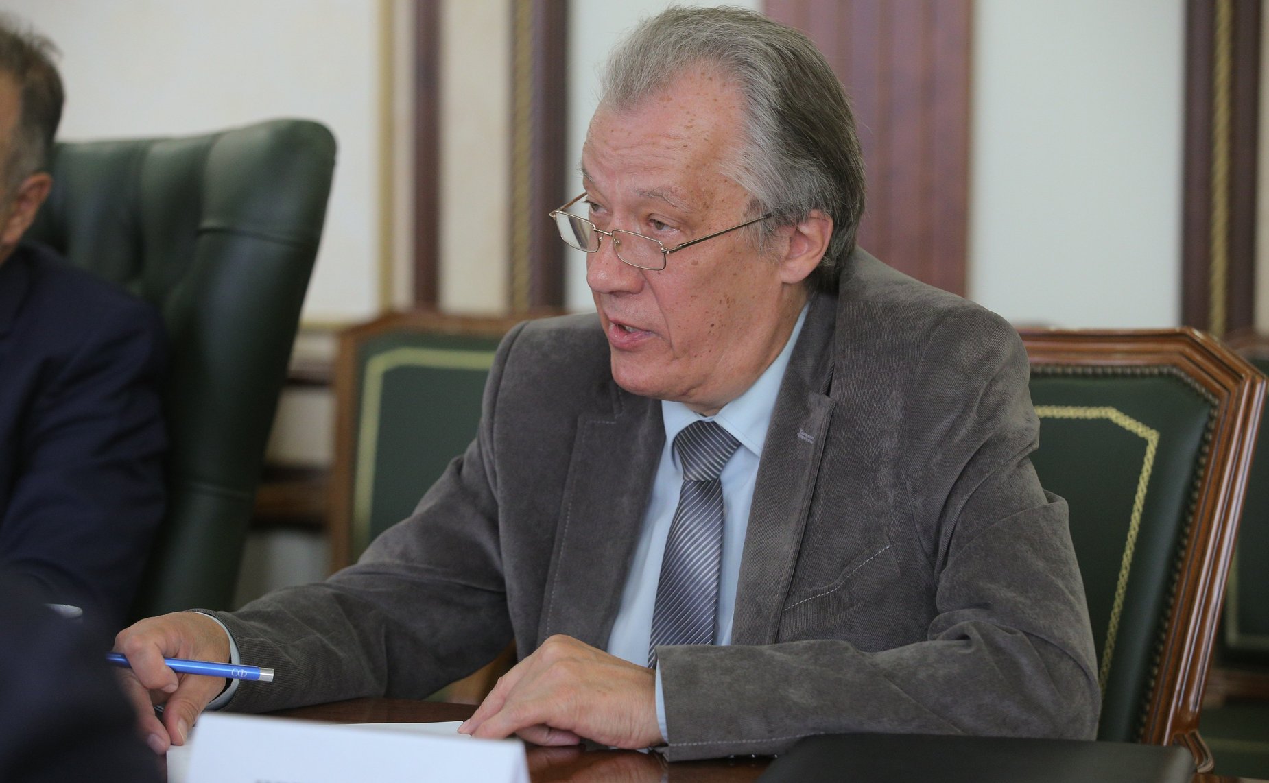 Встреча председателя Комитета СФ по международным делам Григория Карасина с Чрезвычайным и Полномочным Послом Федеративной Республики Бразилии в РФ