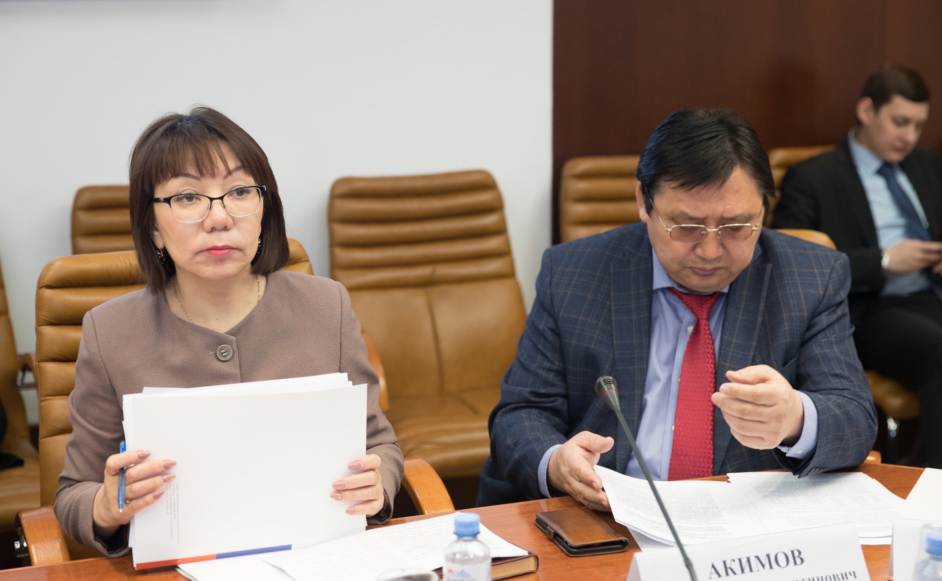 В. Зганич и А. Акимов