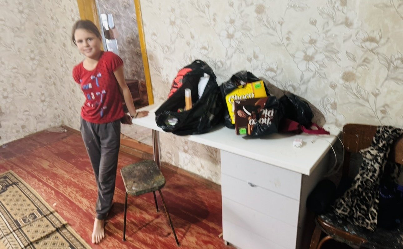 Игорь Кастюкевич посетил многодетную семью из Верхнего Рогачика