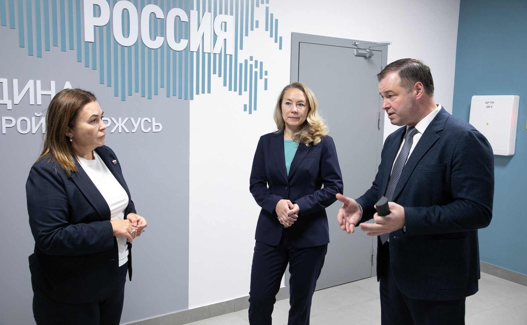 Сенаторы посетили Центр физкультурной и спортивной работы «Олимпия» Тюменского муниципального района