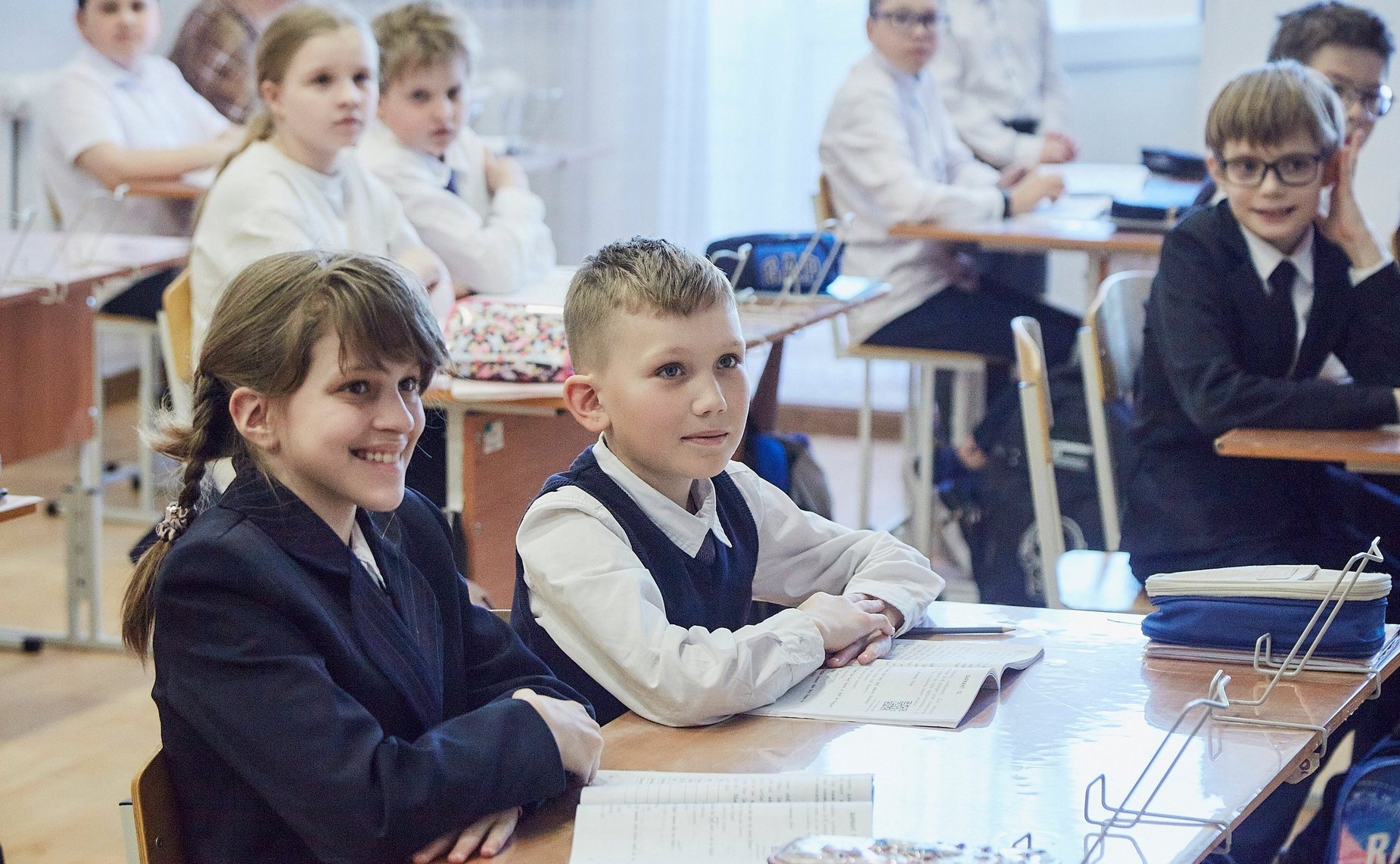 Олег Цепкин посетил Русскую классическую школу в Магнитогорске