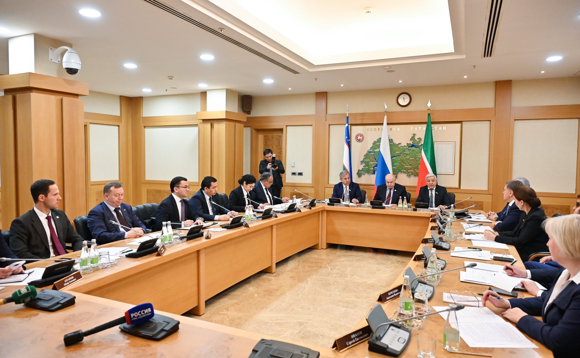 Десятое заседание Комиссии по сотрудничеству Совета Федерации и Сената Олий Мажлиса Республики Узбекистан