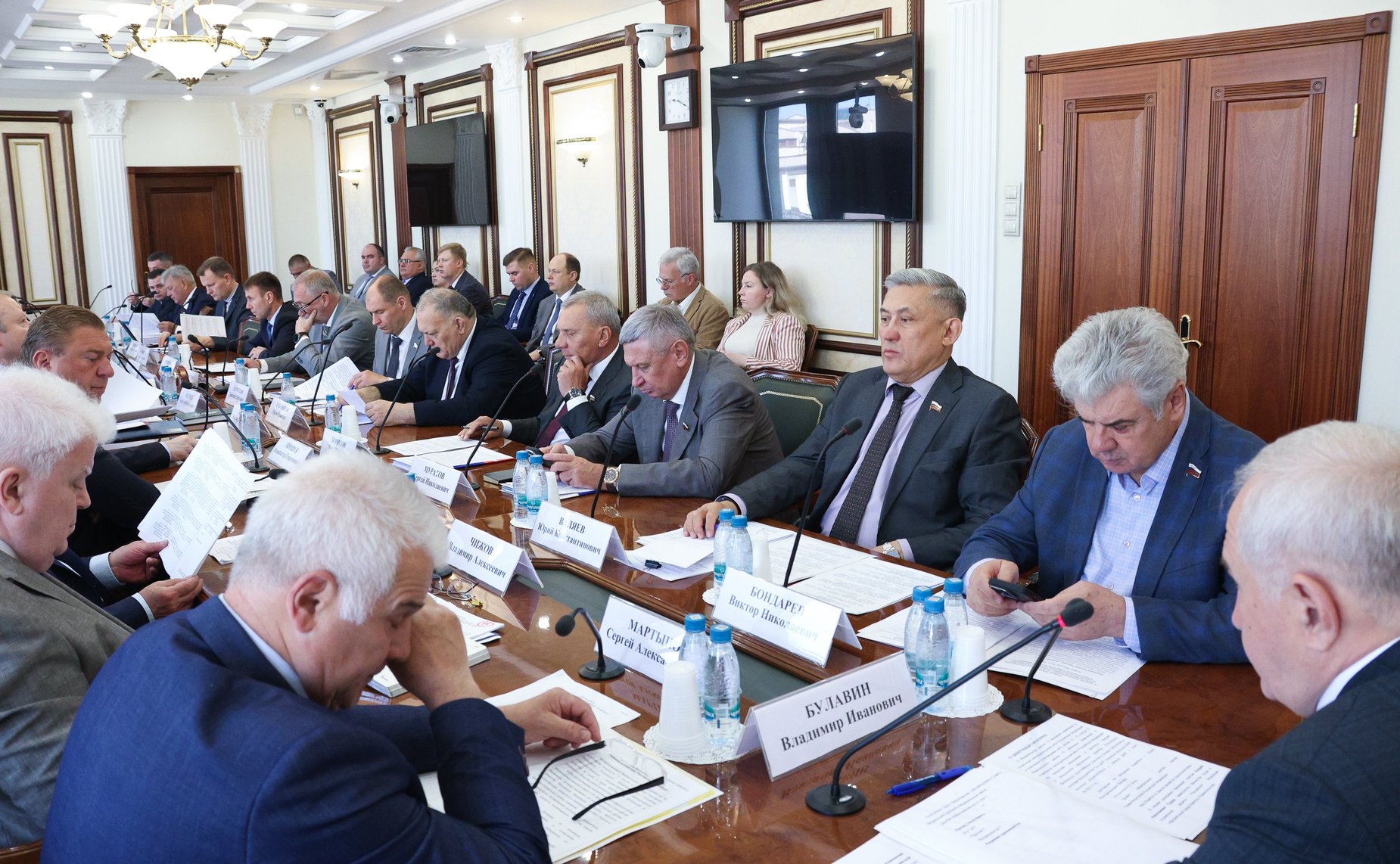 Заседание Комитета Совета Федерации по обороне и безопасности