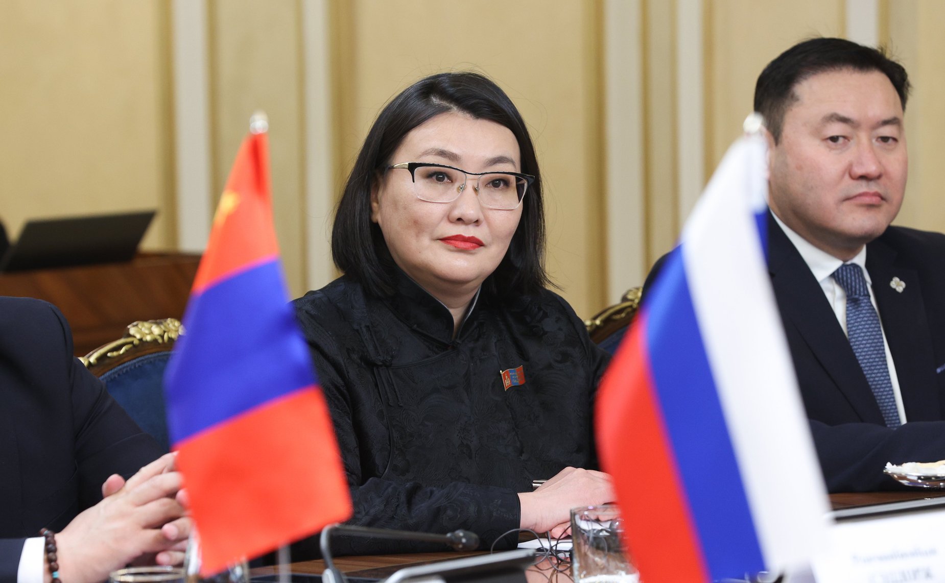 Валентина Матвиенко провела встречу с Председателем Великого Государственного Хурала Монголии Ням-Осорын Учралом