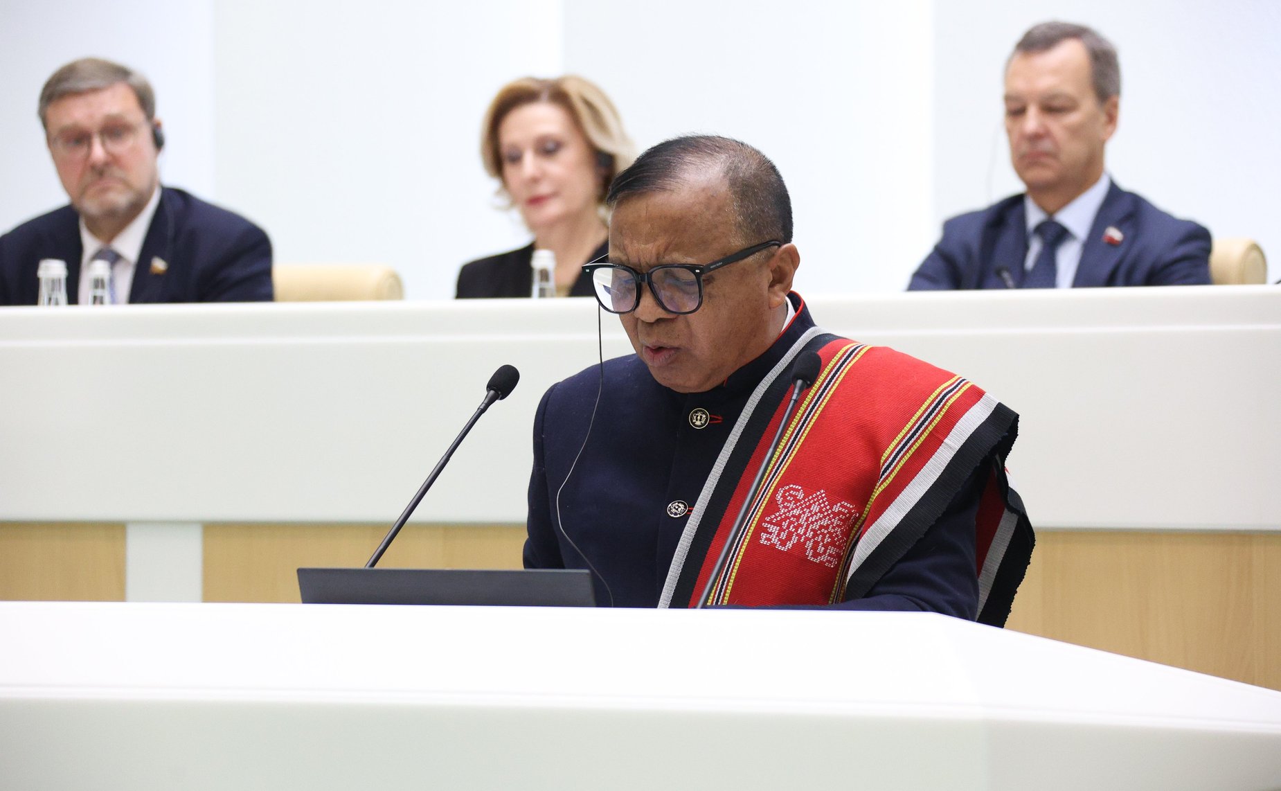 Председатель Сената Республики Мадагаскар Ришар Равалуманана