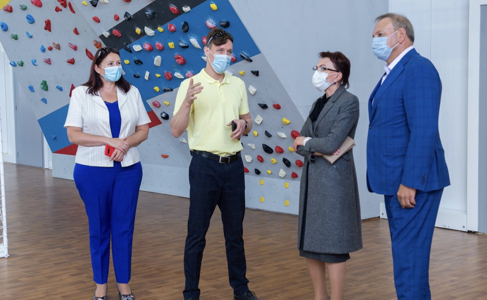 Татьяна Кусайко в рамках поездки в регион посетила объекты благоустройства в г. Апатиты