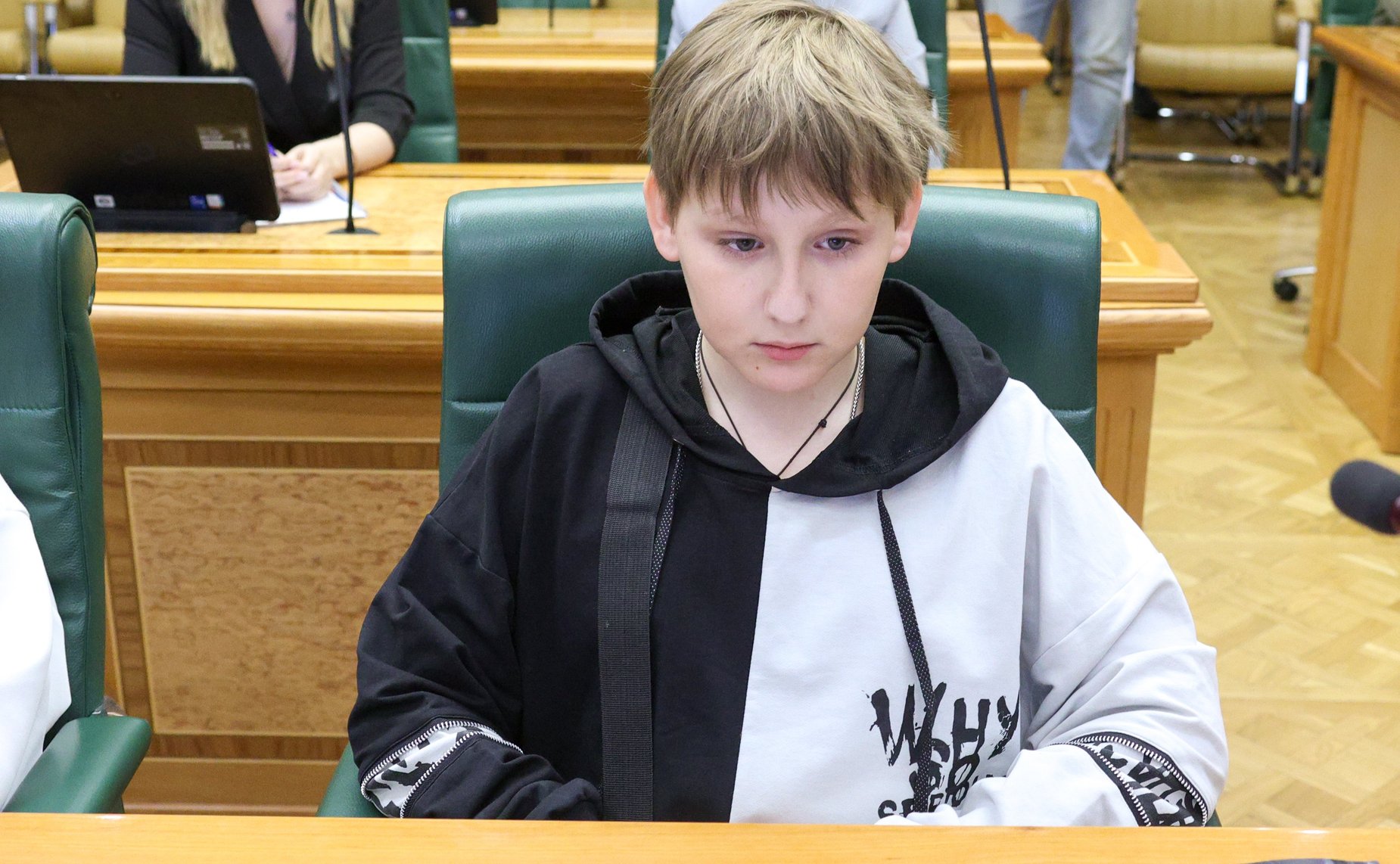 Встреча сенаторов РФ с детьми участников специальной военной операции