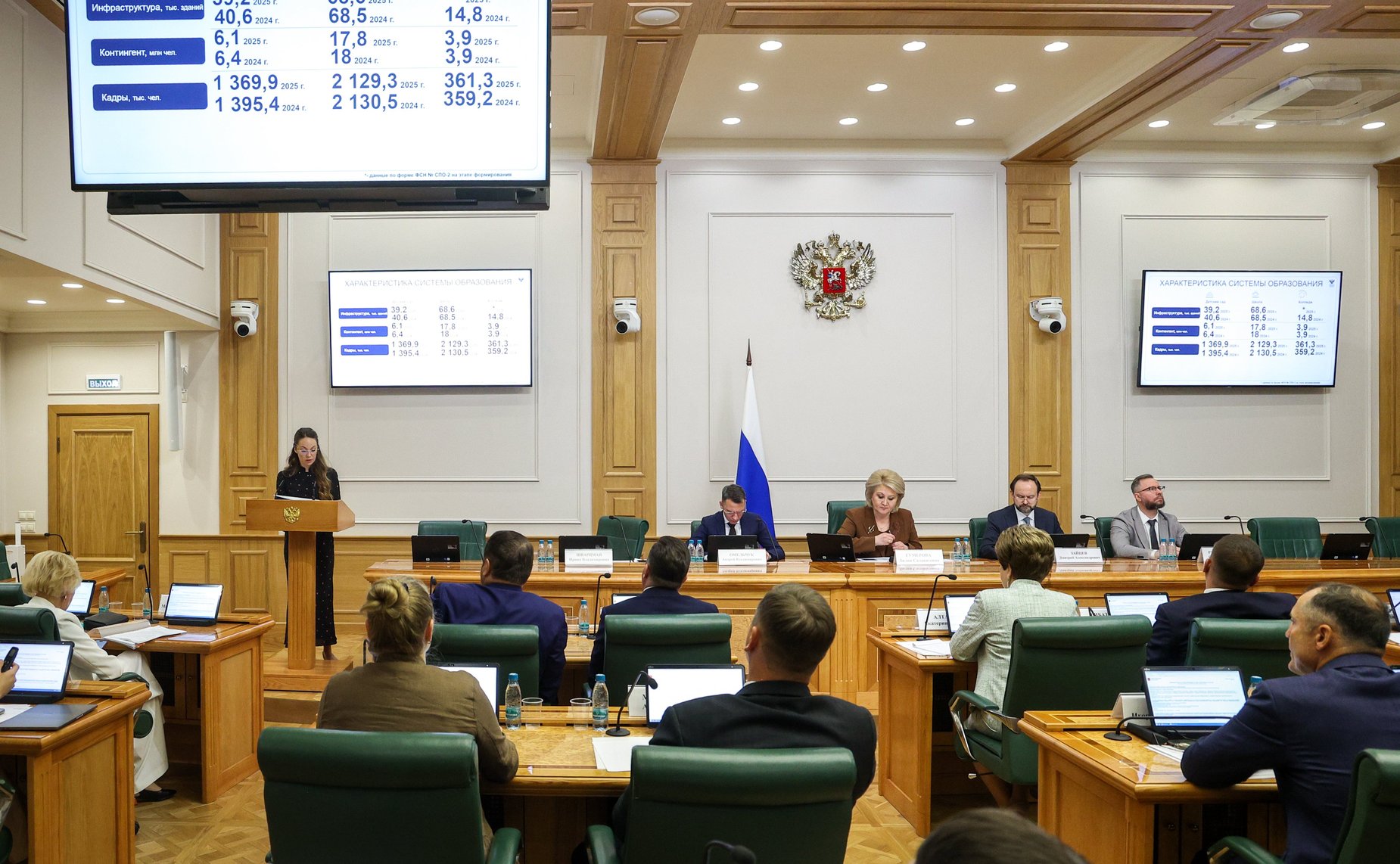 Заседание Комитета Совета Федерации по науке, образованию и культуре