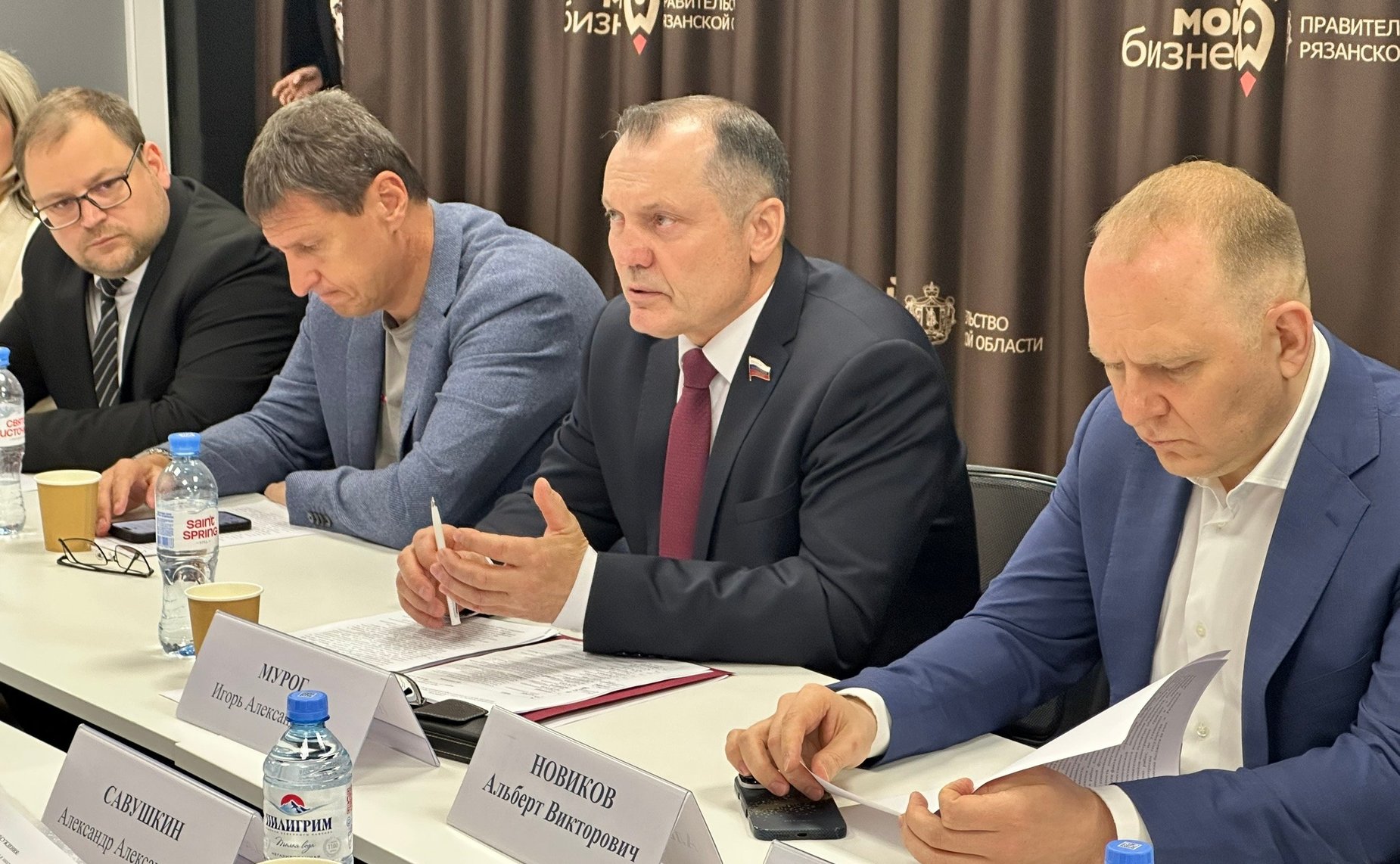 Игорь Мурог обсудил с рязанскими предпринимателями проблемы бизнеса для новых законодательных инициатив
