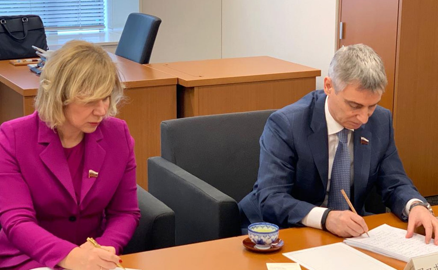 Елена Зленко и Сергей Фабричный